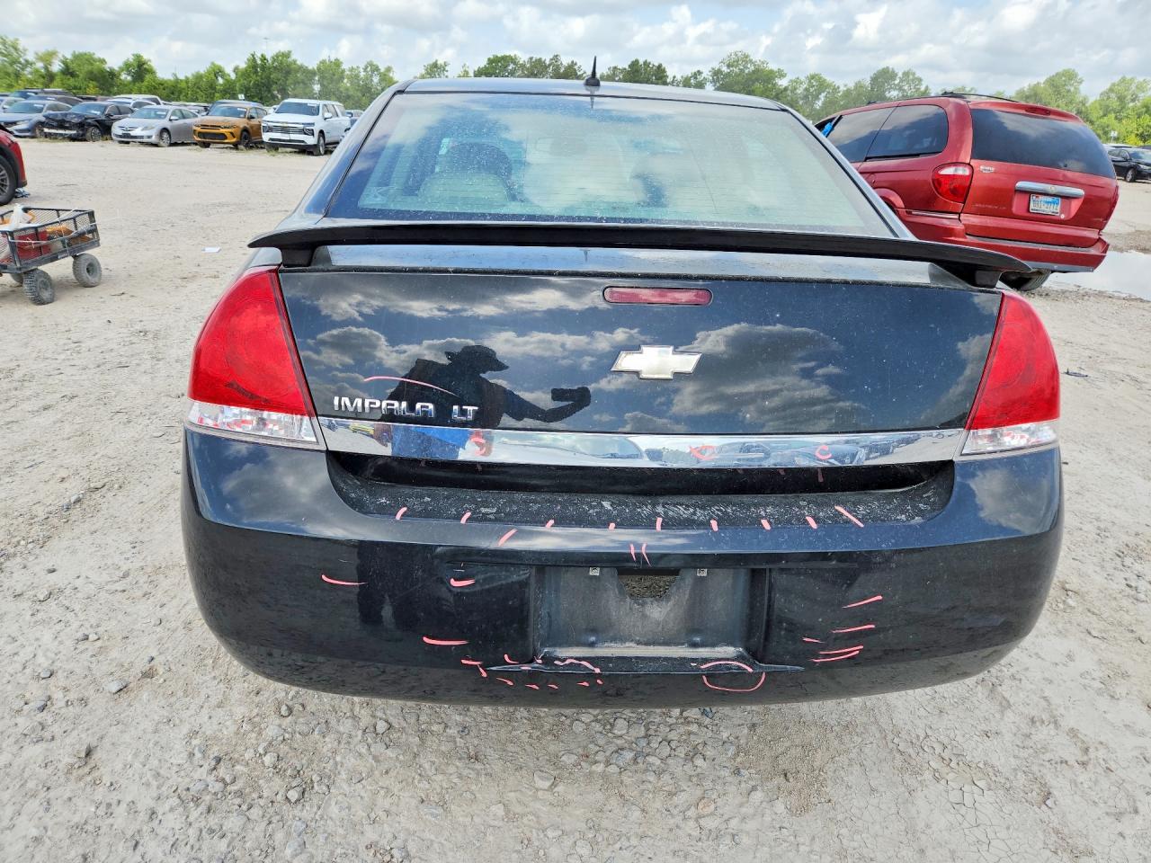 2010 Chevrolet Impala Lt Black vin: 2G1WB5EN3A1160409