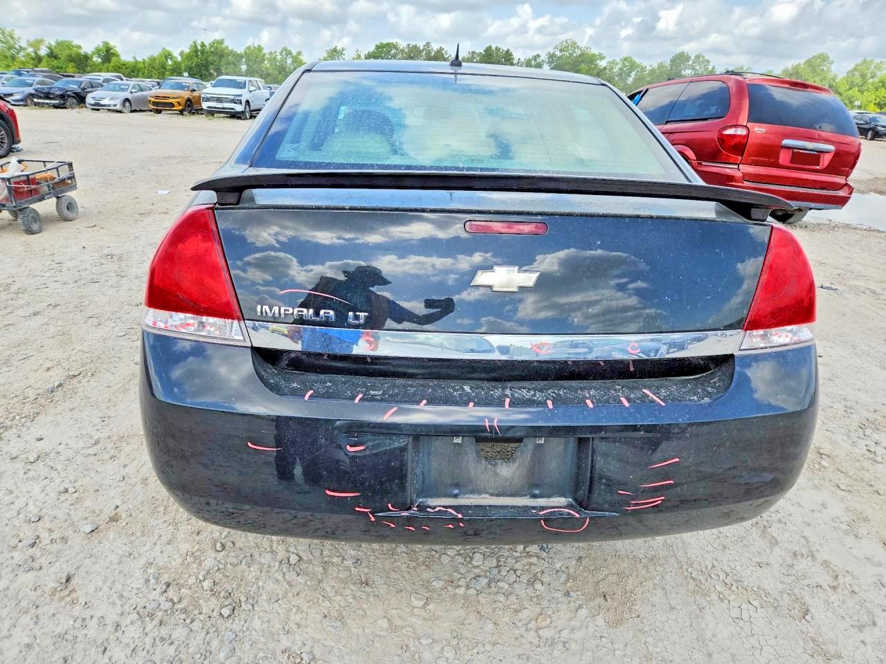 2010 Chevrolet Impala Lt Black vin: 2G1WB5EN3A1160409
