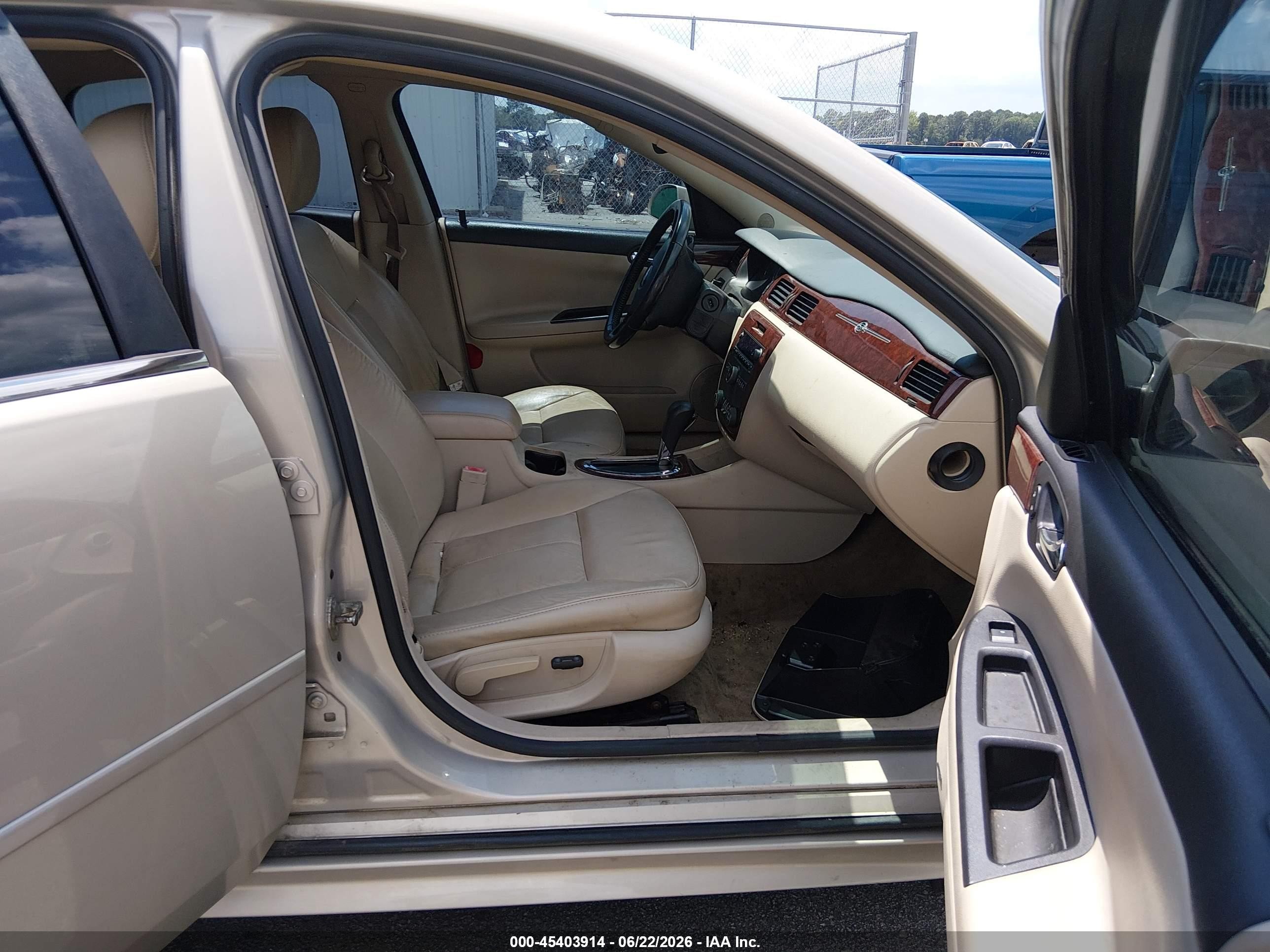 2010 Chevrolet Impala Lt Beige vin: 2G1WB5EN3A1175363