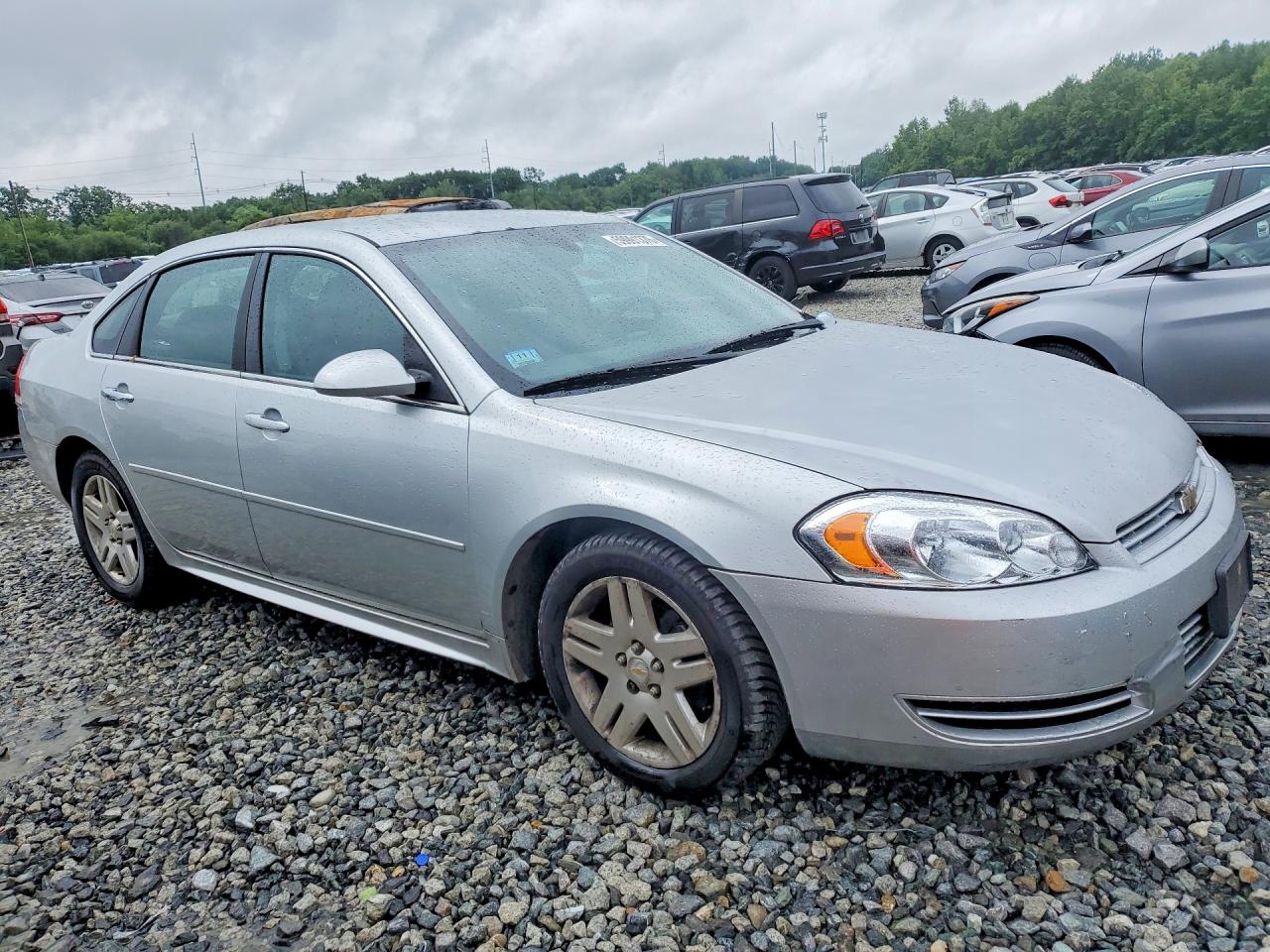 2010 Chevrolet Impala Lt Silver vin: 2G1WB5EN3A1180661