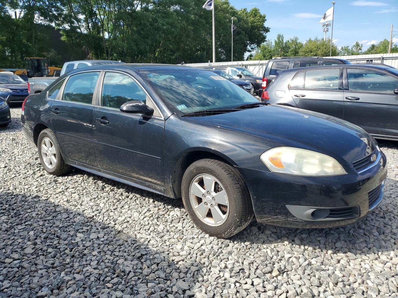 2010 Chevrolet Impala Lt Black vin: 2G1WB5EN3A1218941