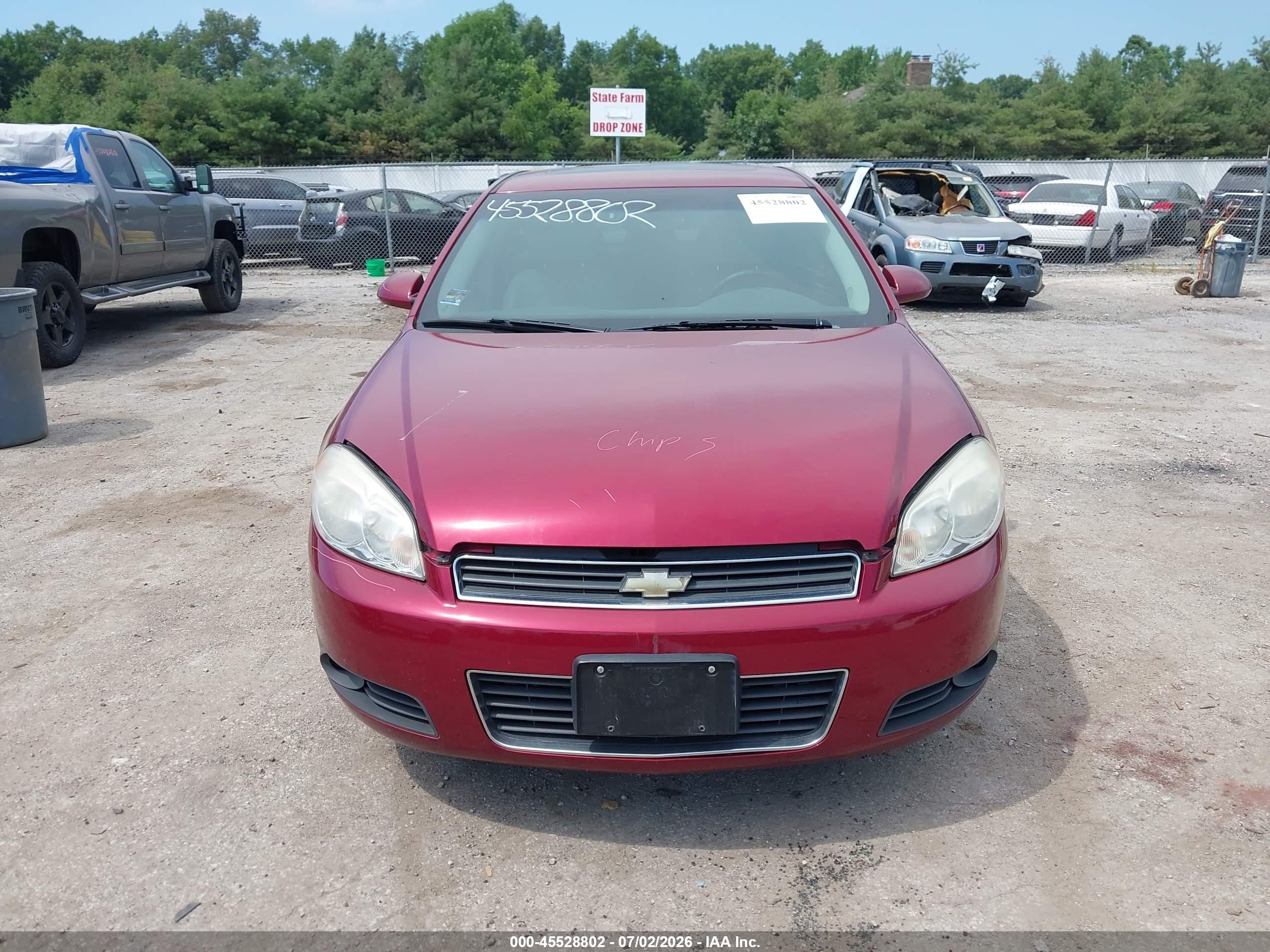 2010 Chevrolet Impala Lt Burgundy vin: 2G1WB5EN3A1230491