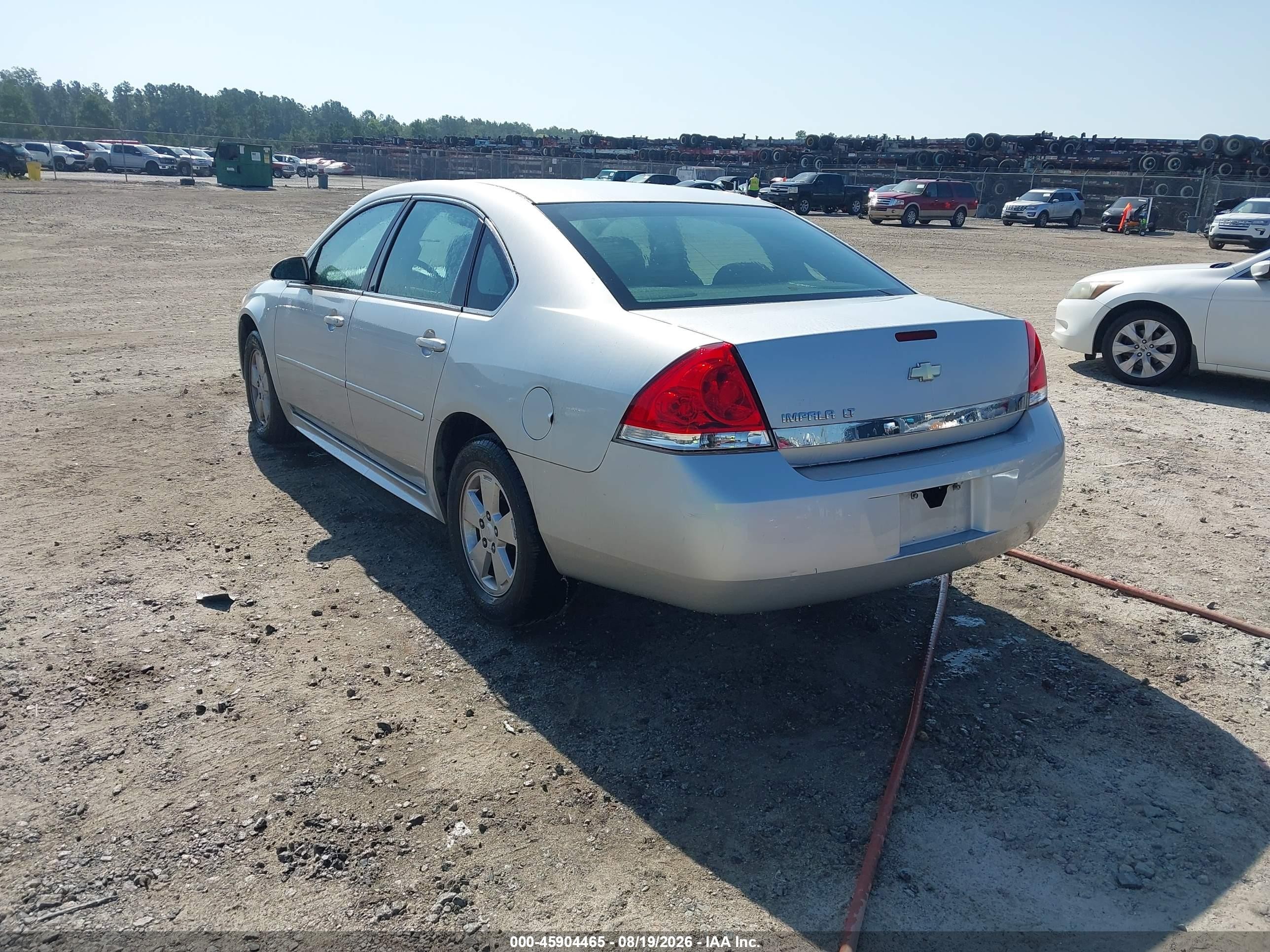 2010 Chevrolet Impala Lt Silver vin: 2G1WB5EN3A1232760
