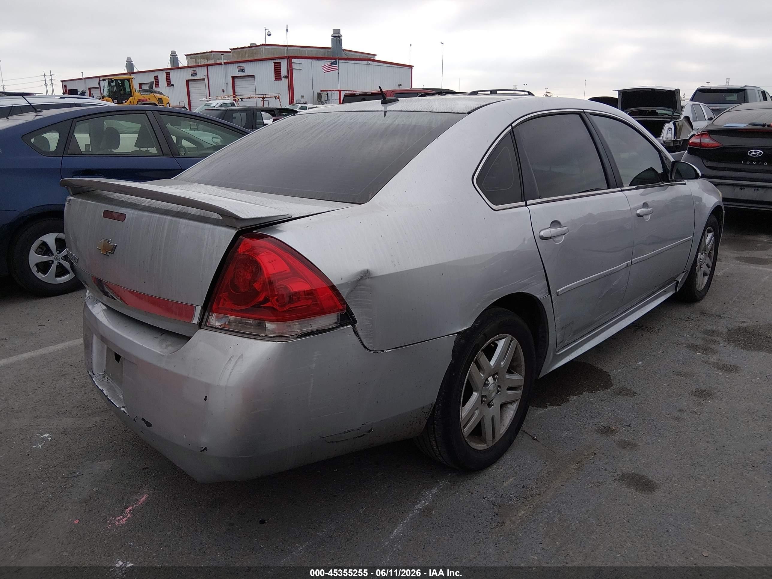 2010 Chevrolet Impala Lt Silver vin: 2G1WB5EN4A1179020