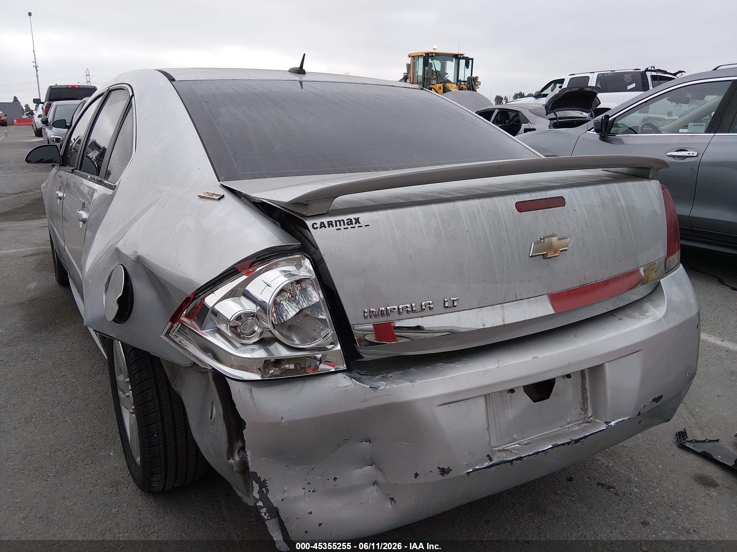 2010 Chevrolet Impala Lt Silver vin: 2G1WB5EN4A1179020