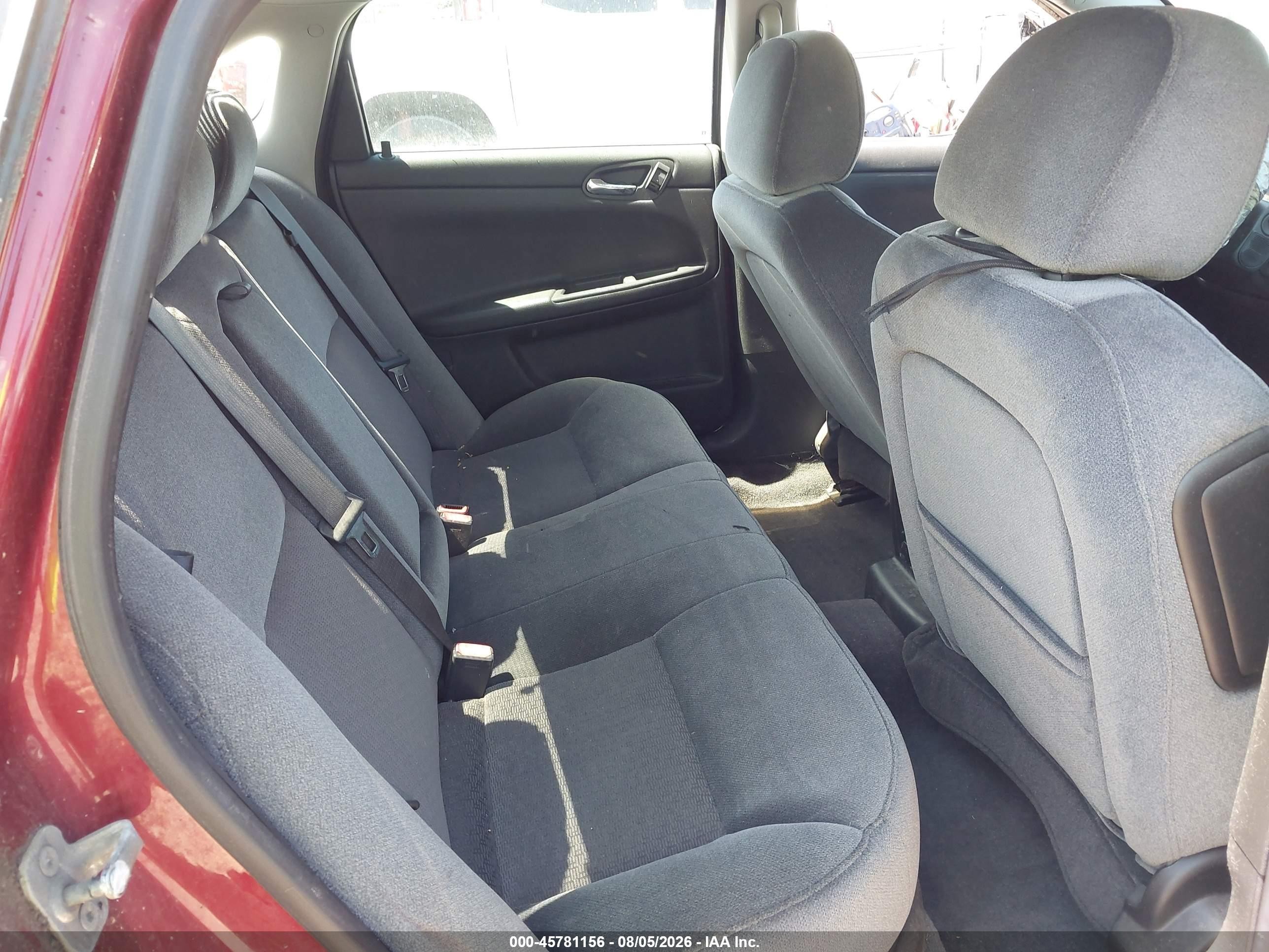 2010 Chevrolet Impala Lt Red vin: 2G1WB5EN5A1138234