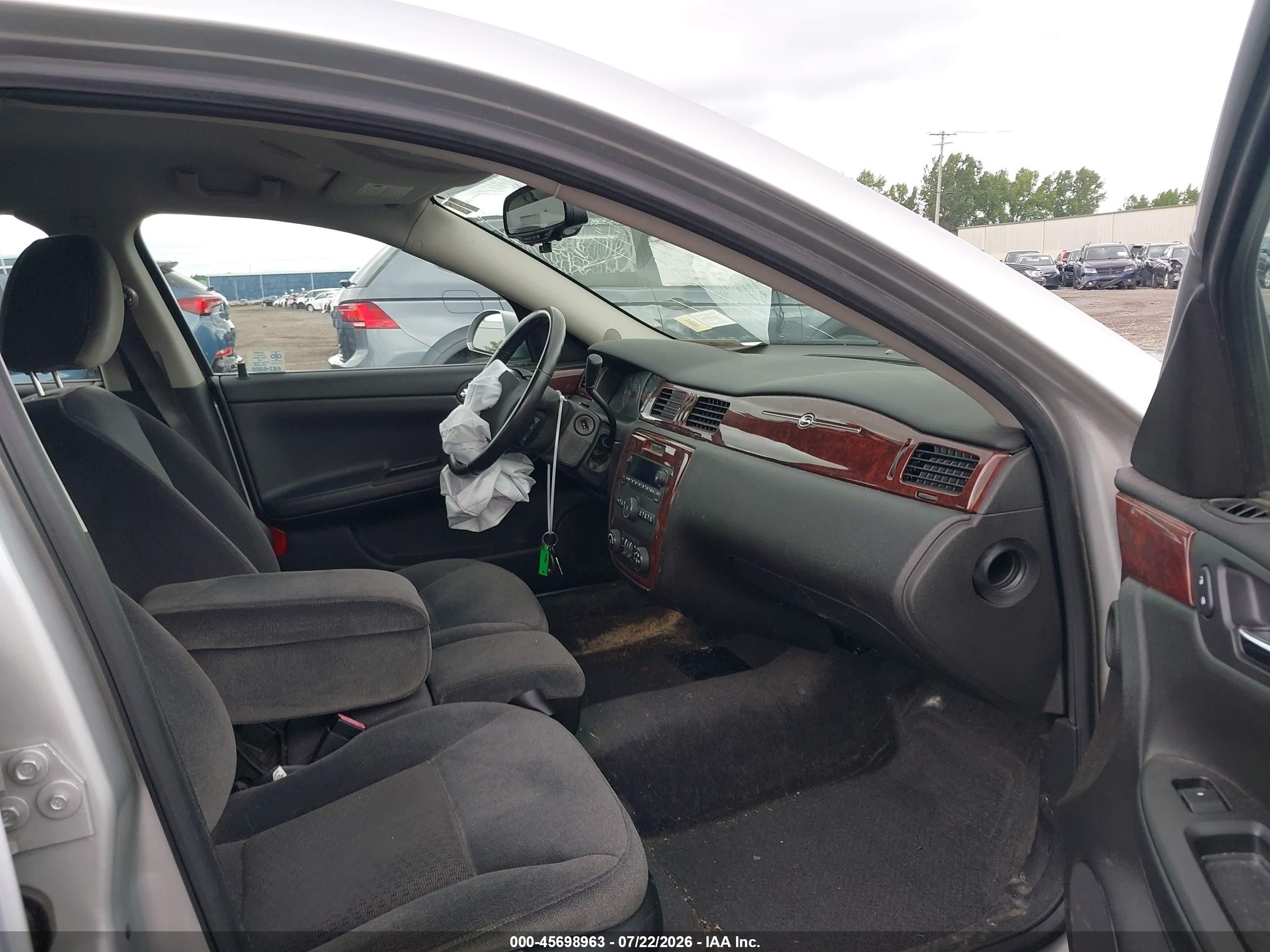 2010 Chevrolet Impala Lt Silver vin: 2G1WB5EN5A1184954