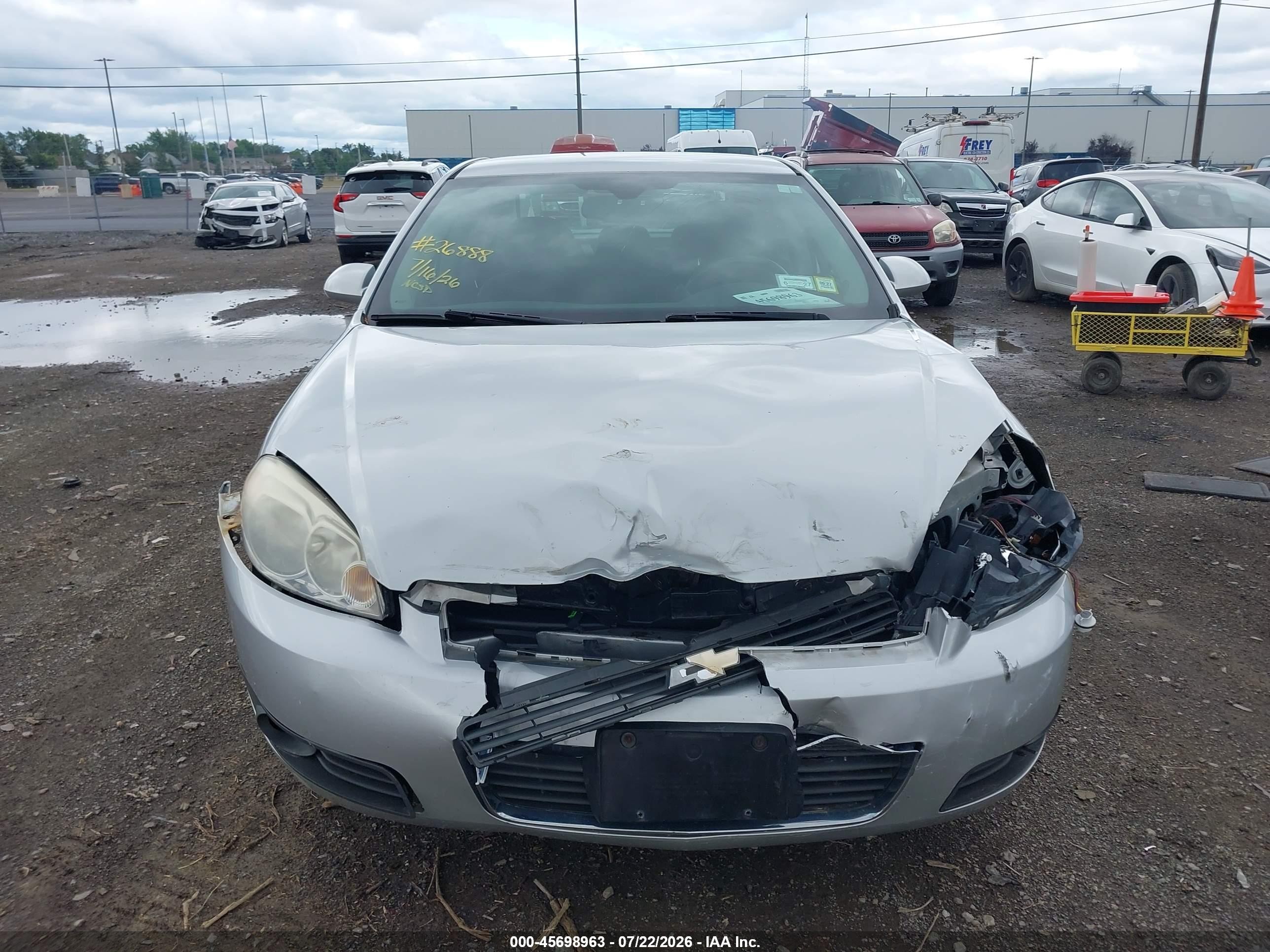 2010 Chevrolet Impala Lt Silver vin: 2G1WB5EN5A1184954
