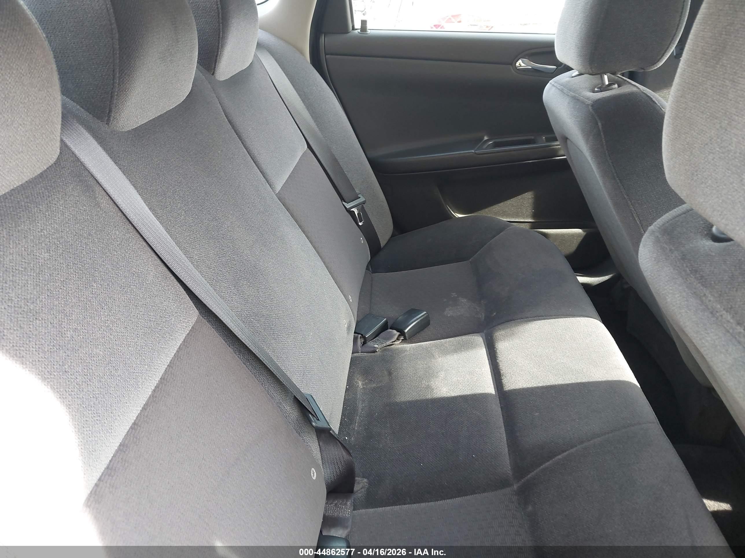 2010 Chevrolet Impala Lt Black vin: 2G1WB5EN5A1232257