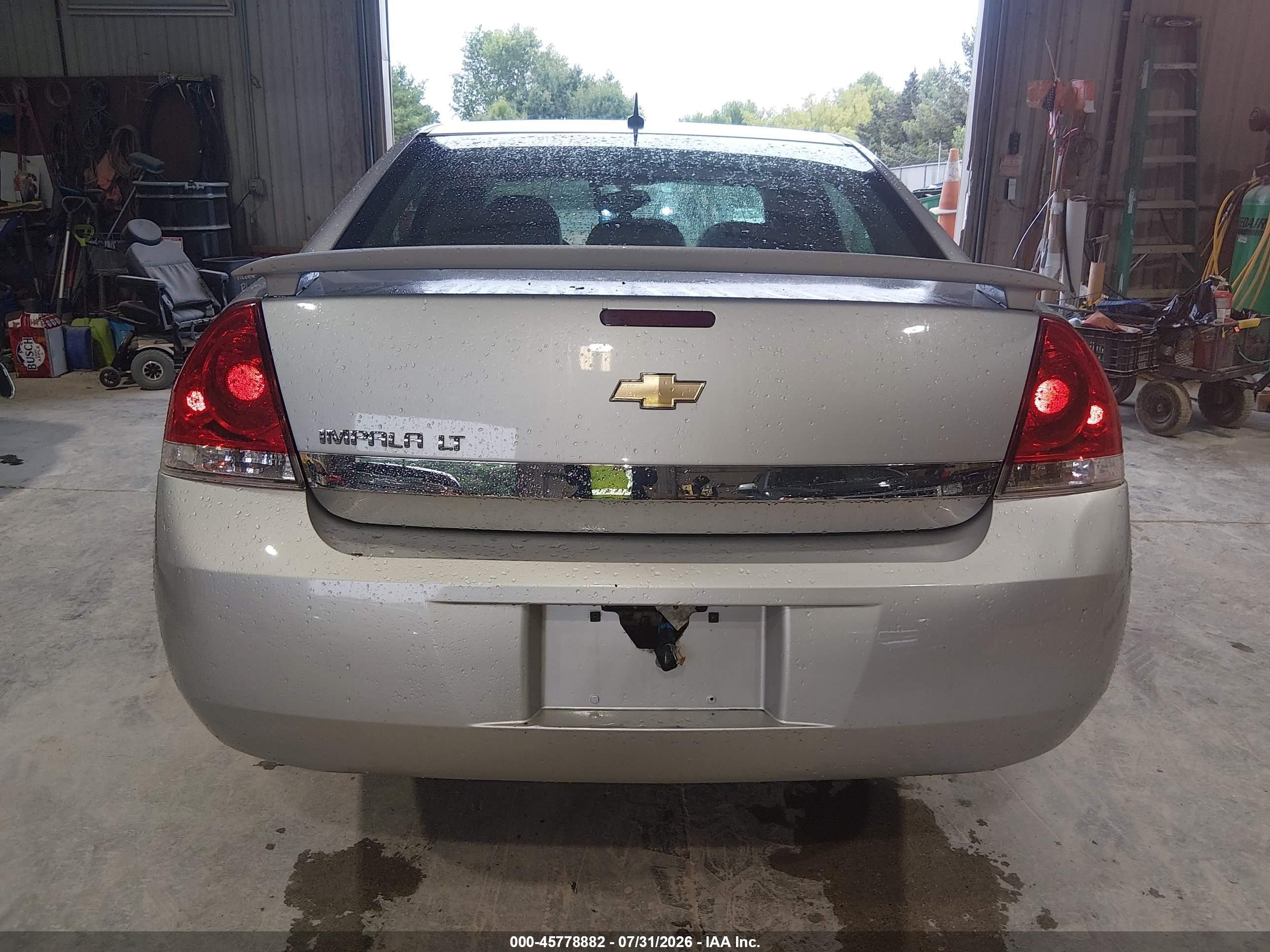 2010 Chevrolet Impala Lt Silver vin: 2G1WB5EN6A1140591