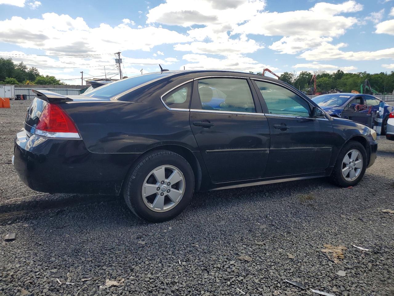 2010 Chevrolet Impala Black vin: 2G1WB5EN6A1153227