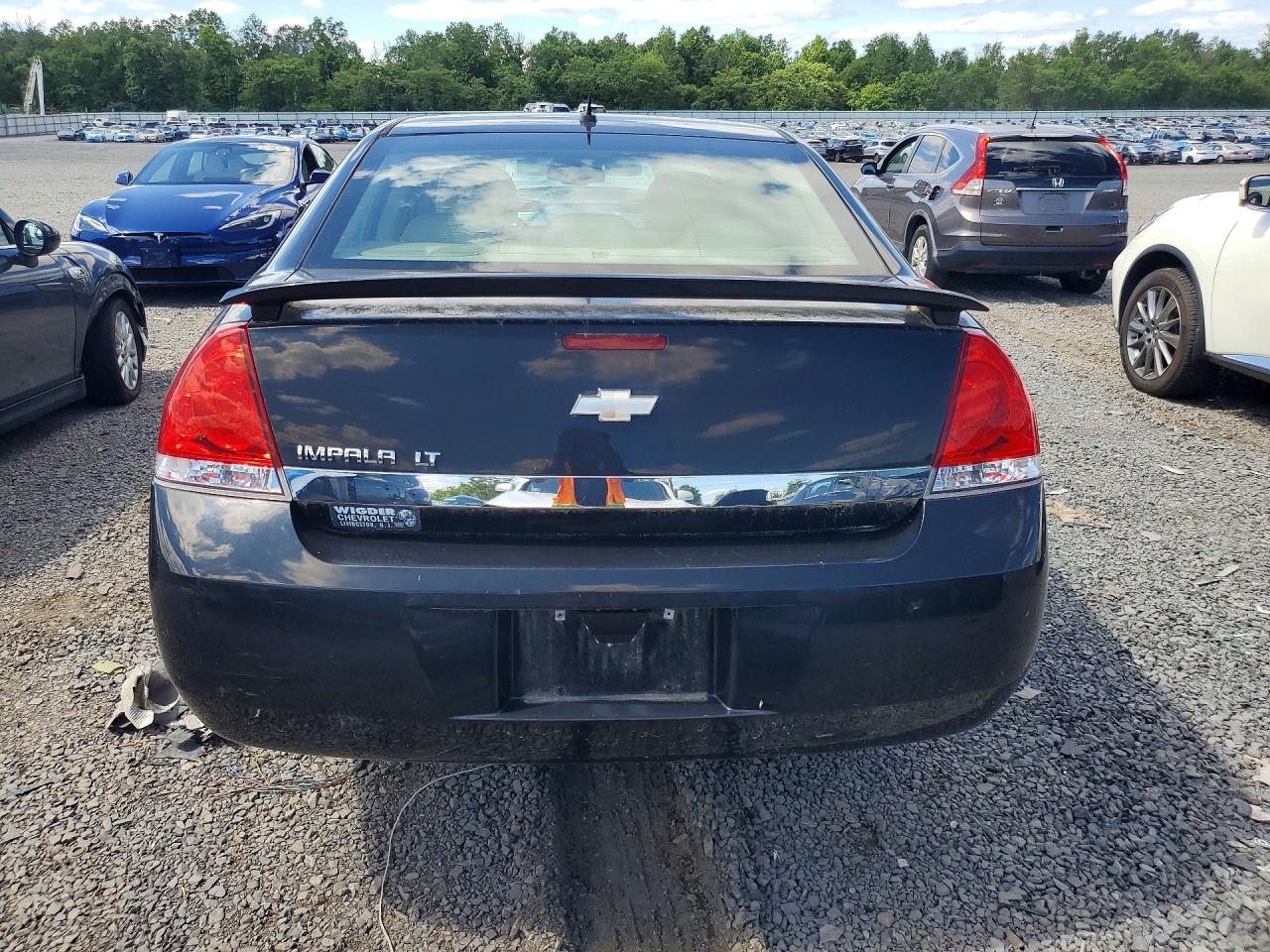 2010 Chevrolet Impala Black vin: 2G1WB5EN6A1153227