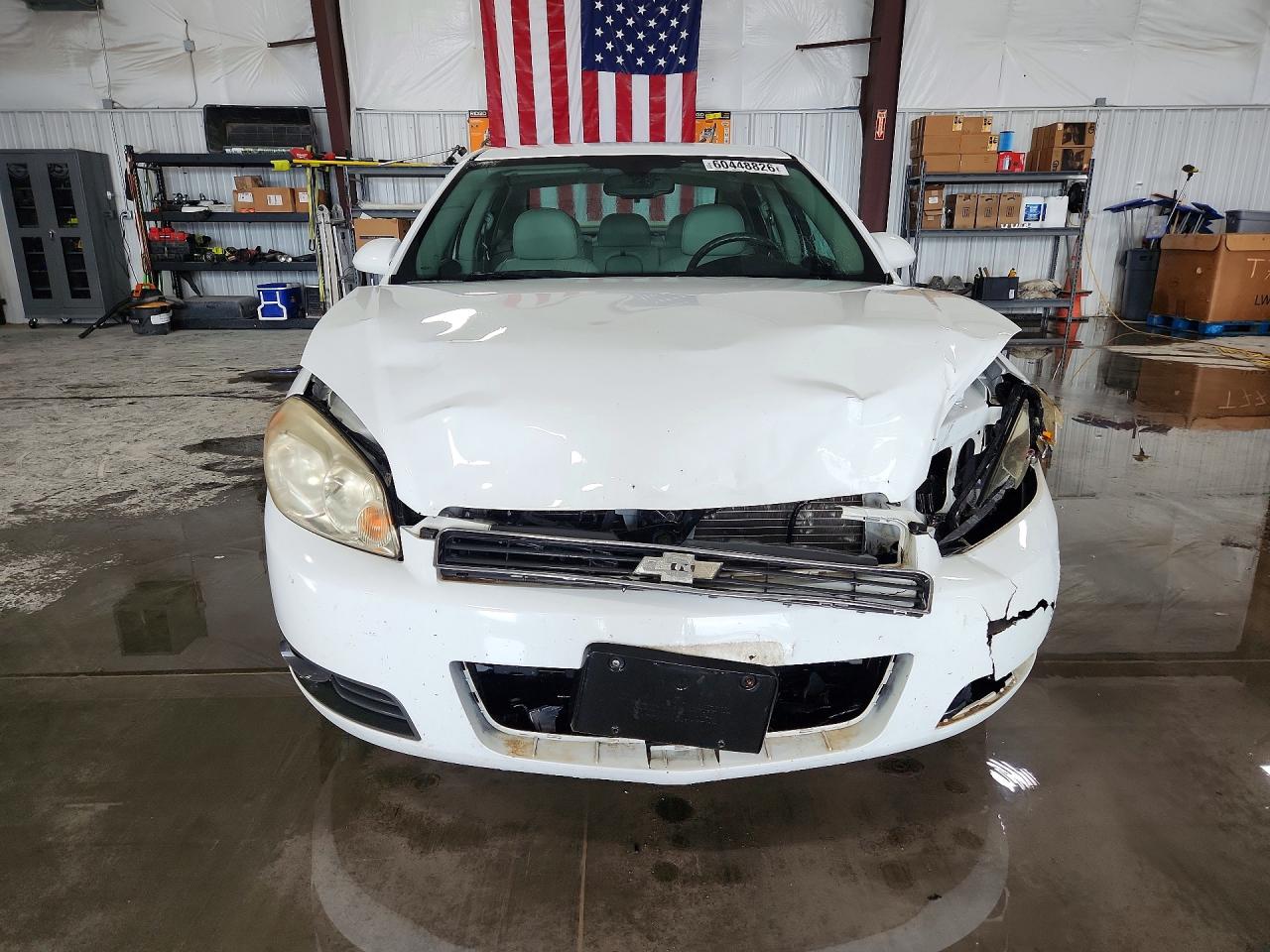 2010 Chevrolet Impala Lt White vin: 2G1WB5EN7A1258360