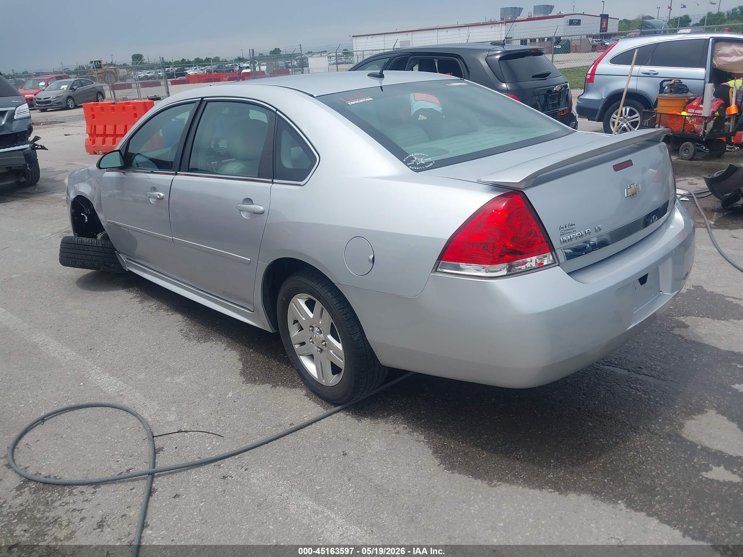 2010 Chevrolet Impala Lt Silver vin: 2G1WB5EN7A1264417