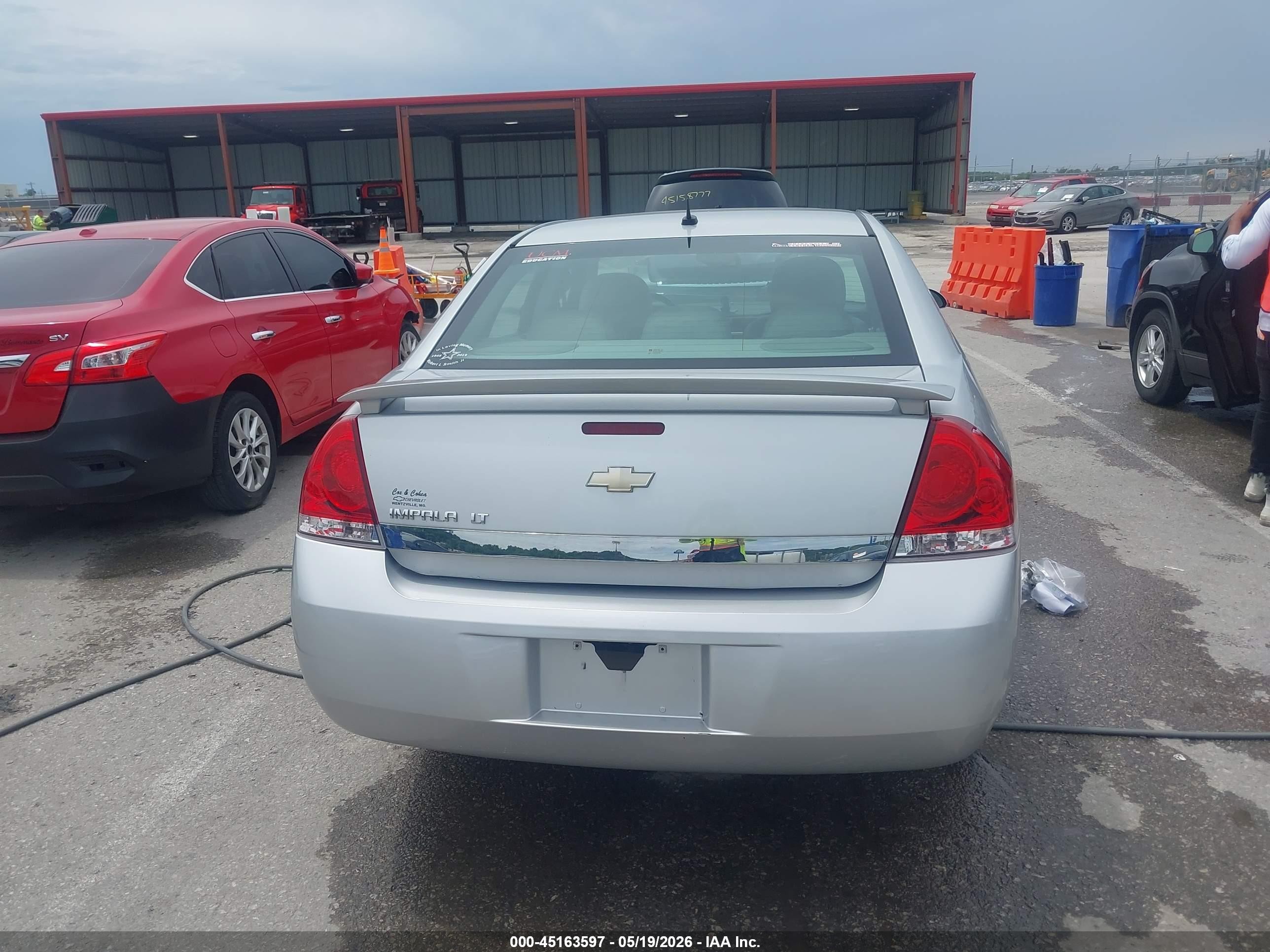 2010 Chevrolet Impala Lt Silver vin: 2G1WB5EN7A1264417