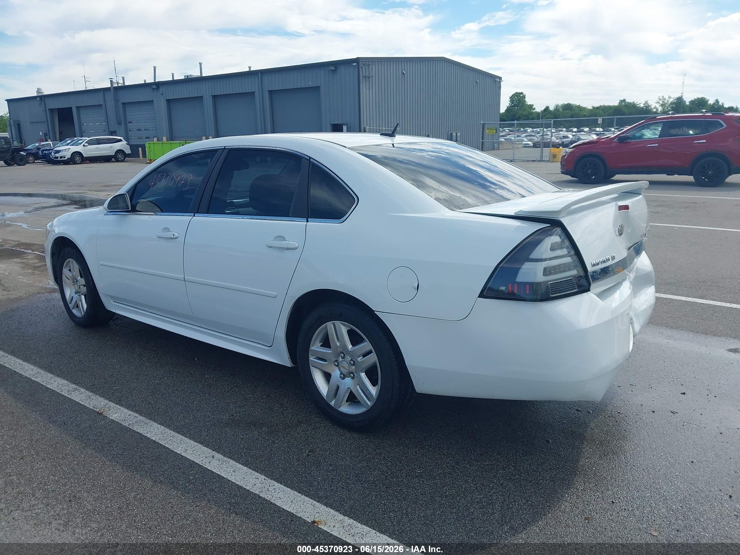 2010 Chevrolet Impala Lt White vin: 2G1WB5EN8A1186567