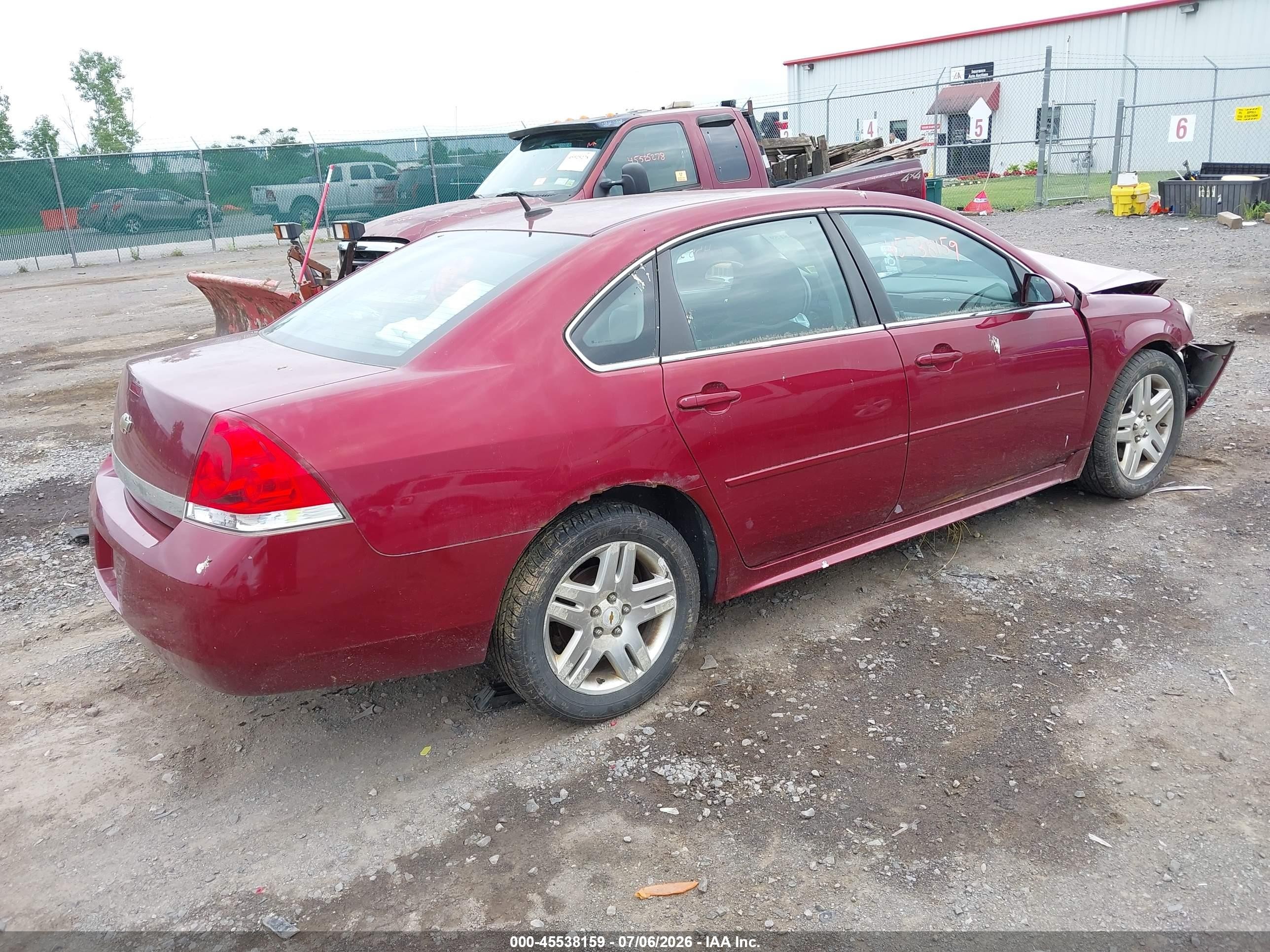 2010 Chevrolet Impala Lt Красный vin: 2G1WB5EN8A1237386