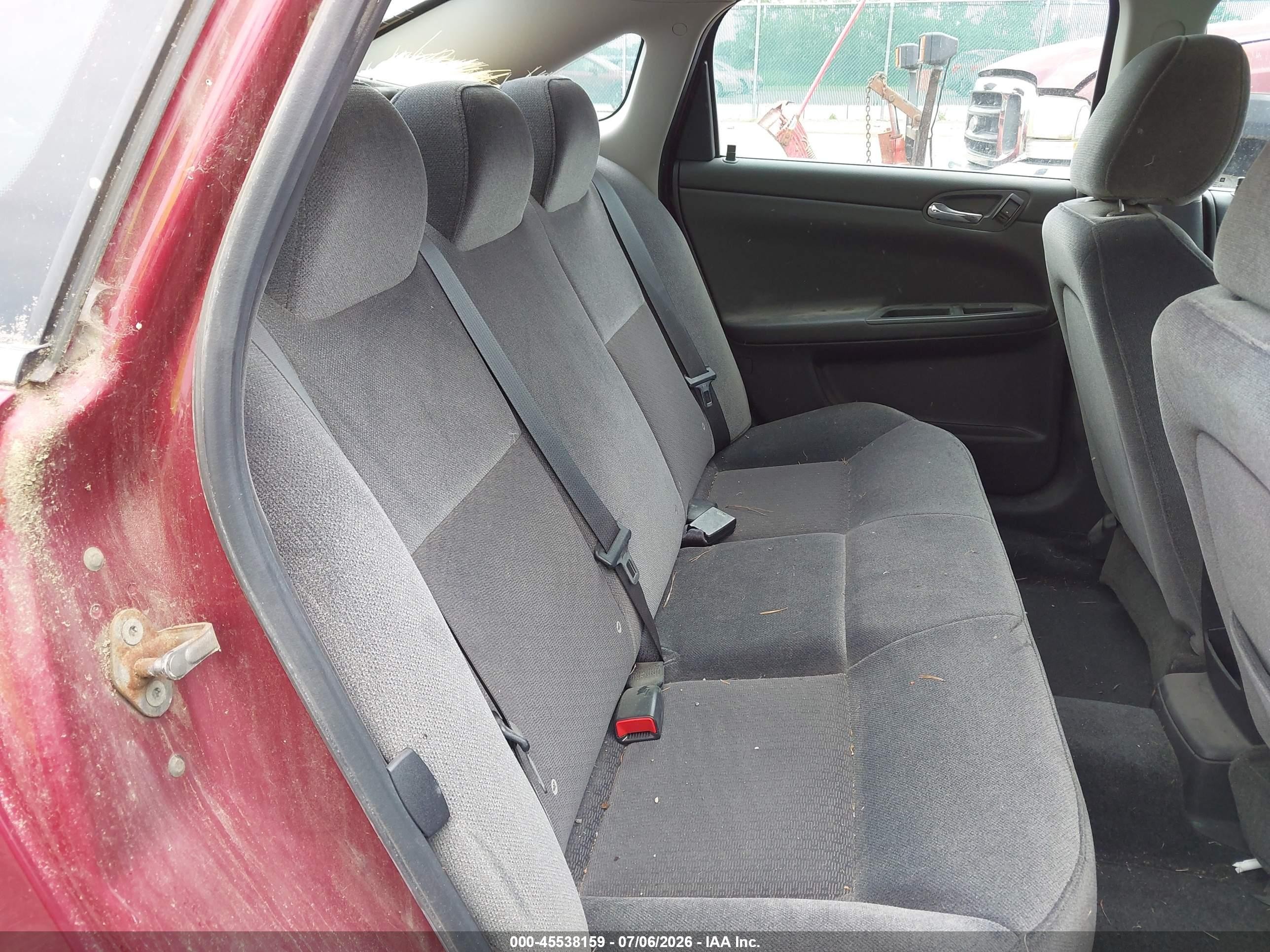 2010 Chevrolet Impala Lt Красный vin: 2G1WB5EN8A1237386