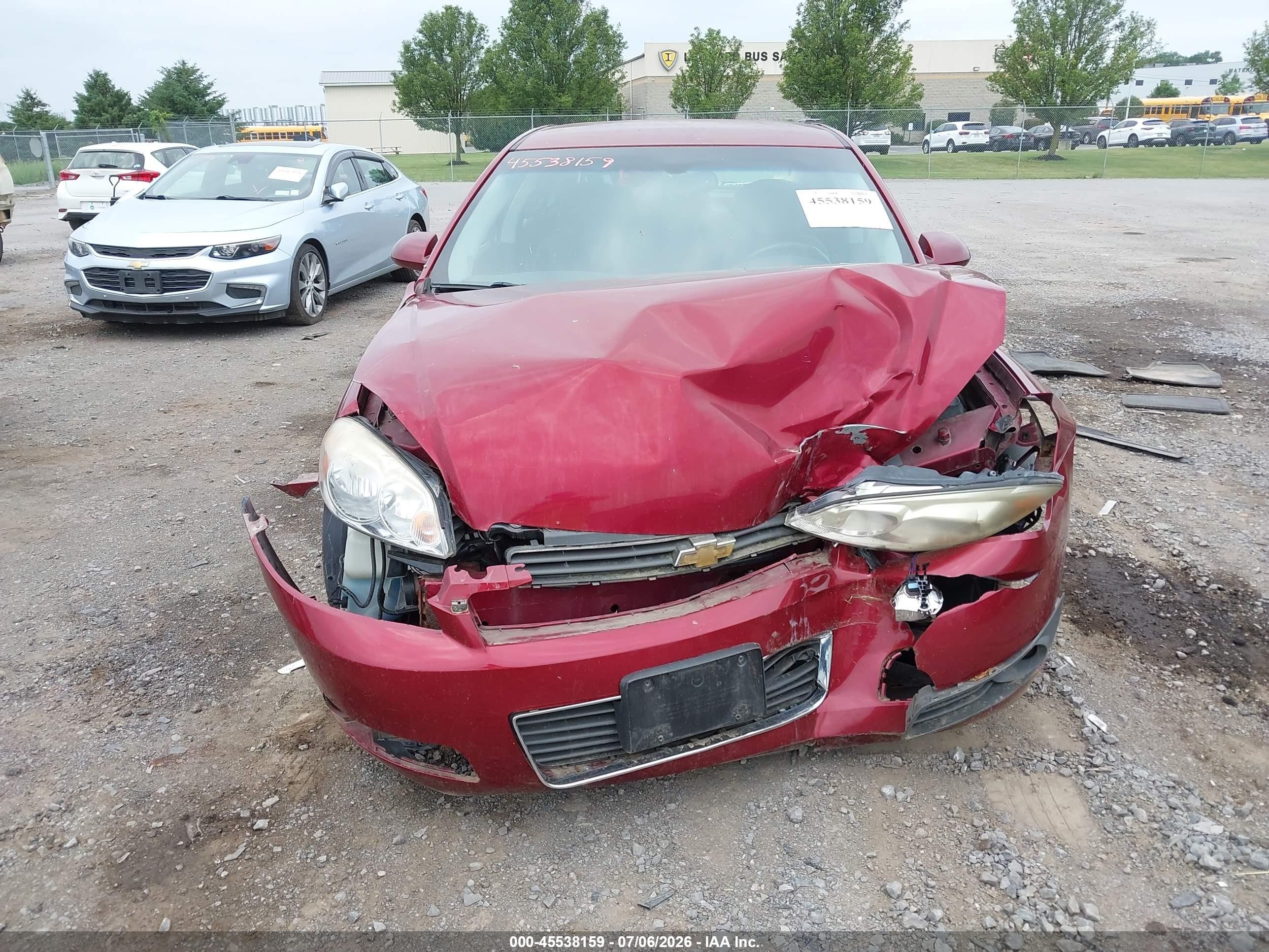 2010 Chevrolet Impala Lt Красный vin: 2G1WB5EN8A1237386