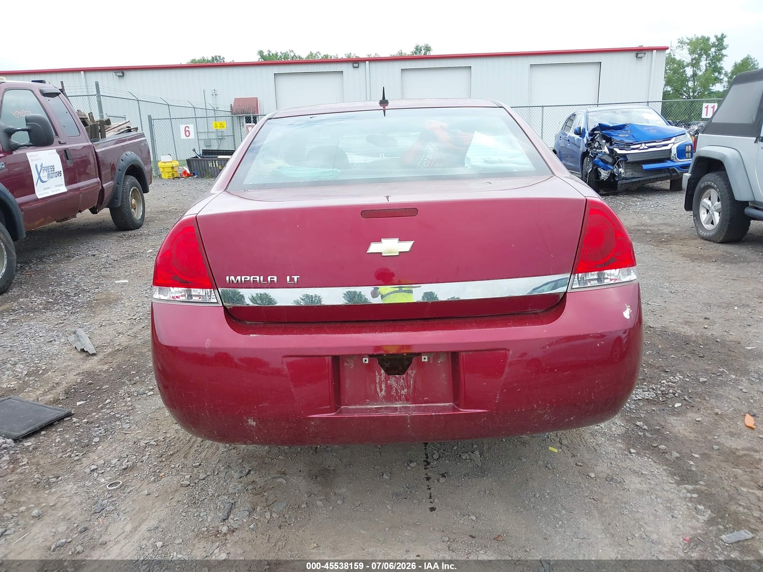 2010 Chevrolet Impala Lt Красный vin: 2G1WB5EN8A1237386
