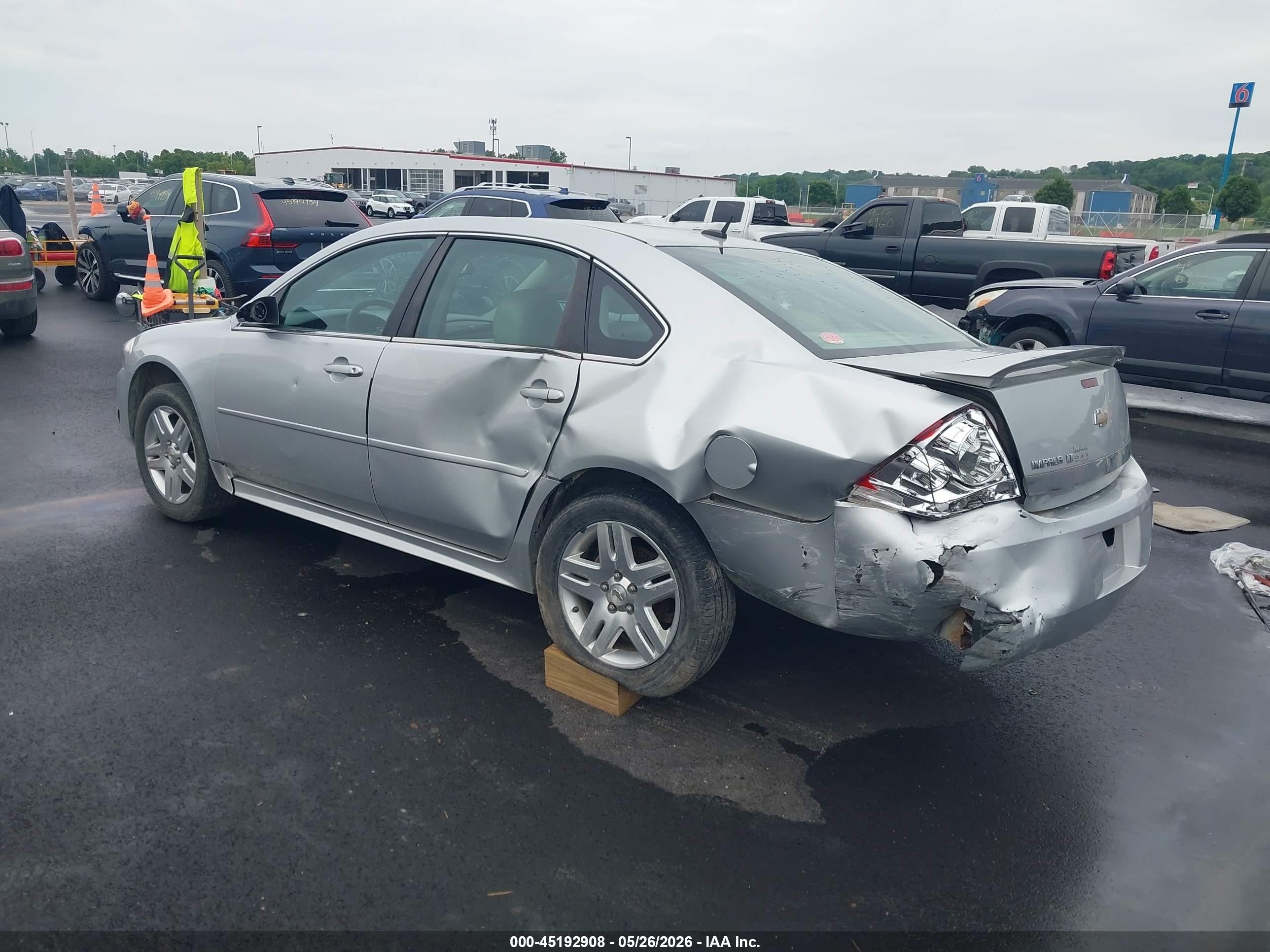 2010 Chevrolet Impala Lt Silver vin: 2G1WB5EN8A1258531
