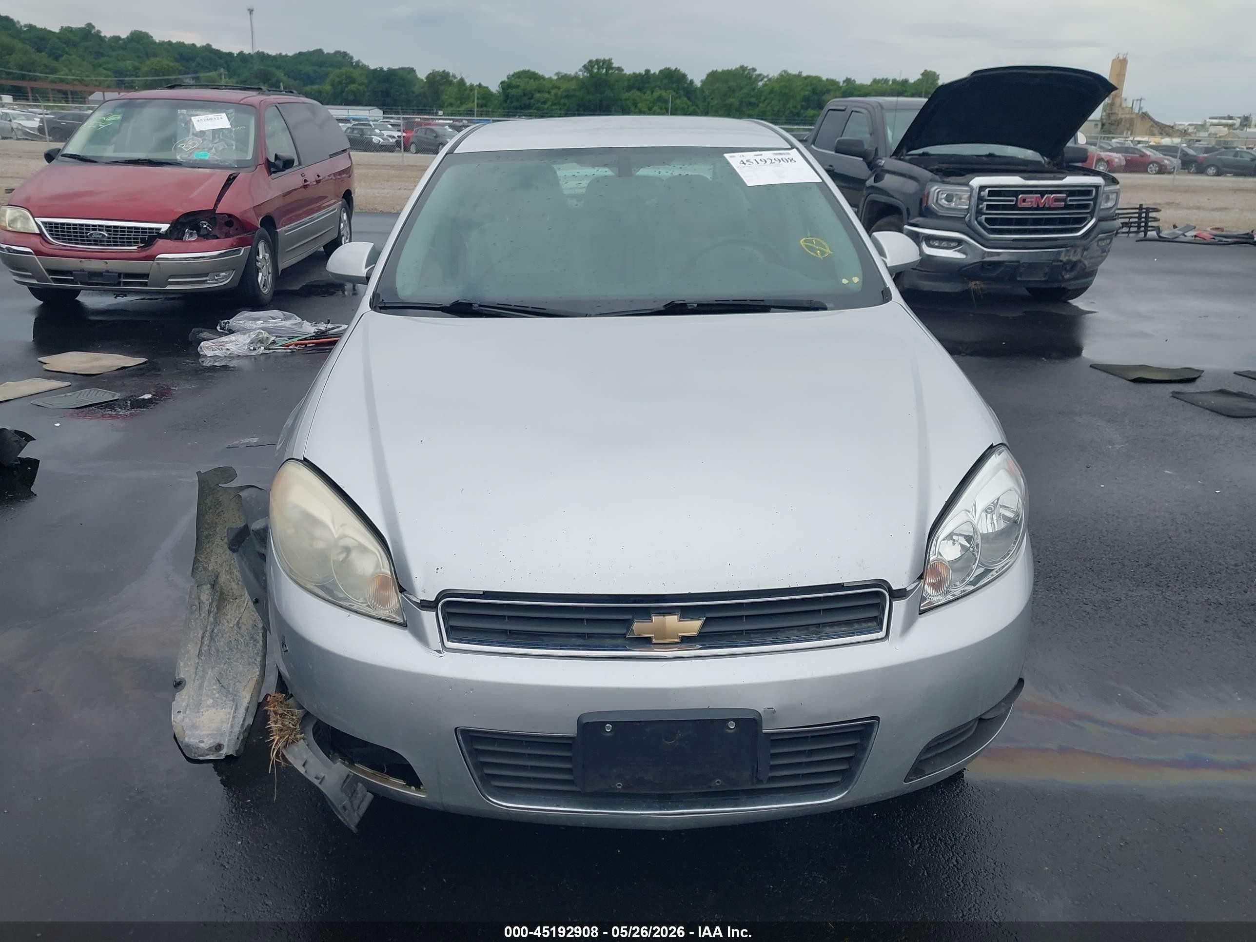 2010 Chevrolet Impala Lt Silver vin: 2G1WB5EN8A1258531