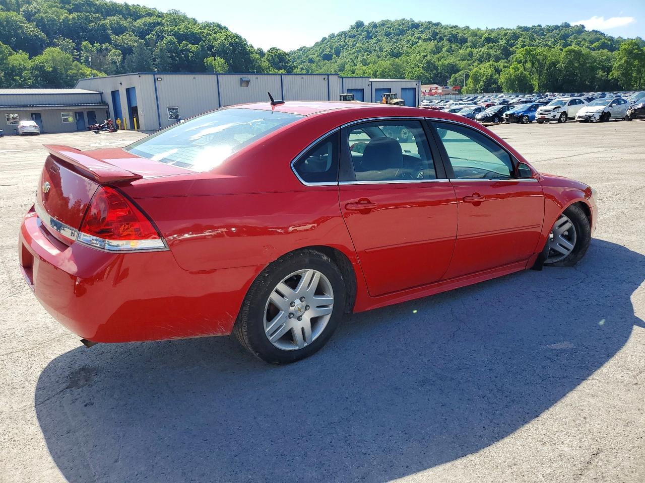 2010 Chevrolet Impala Lt Красный vin: 2G1WB5EN9A1174816