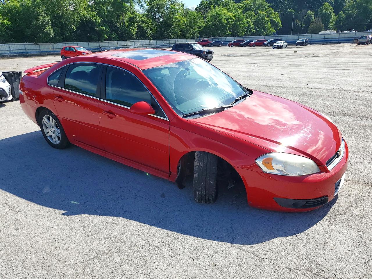 2010 Chevrolet Impala Lt Красный vin: 2G1WB5EN9A1174816