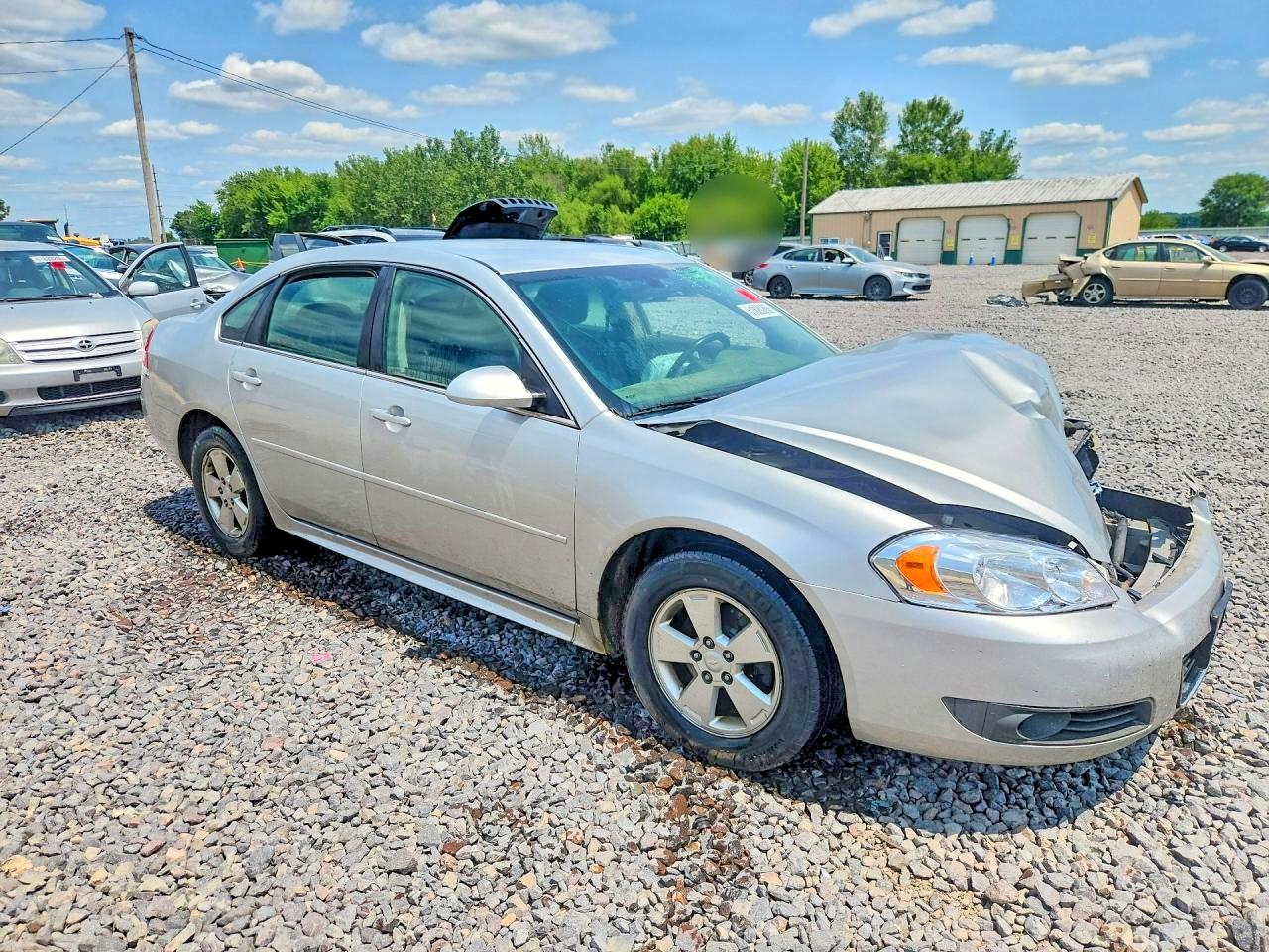 2010 Chevrolet Impala Lt Серебряный vin: 2G1WB5EN9A1227997