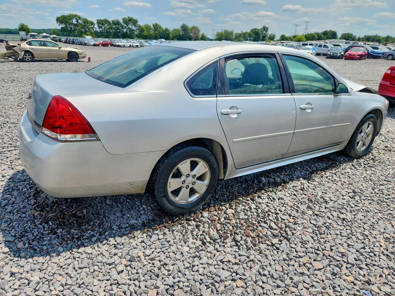 2010 Chevrolet Impala Lt Серебряный vin: 2G1WB5EN9A1227997