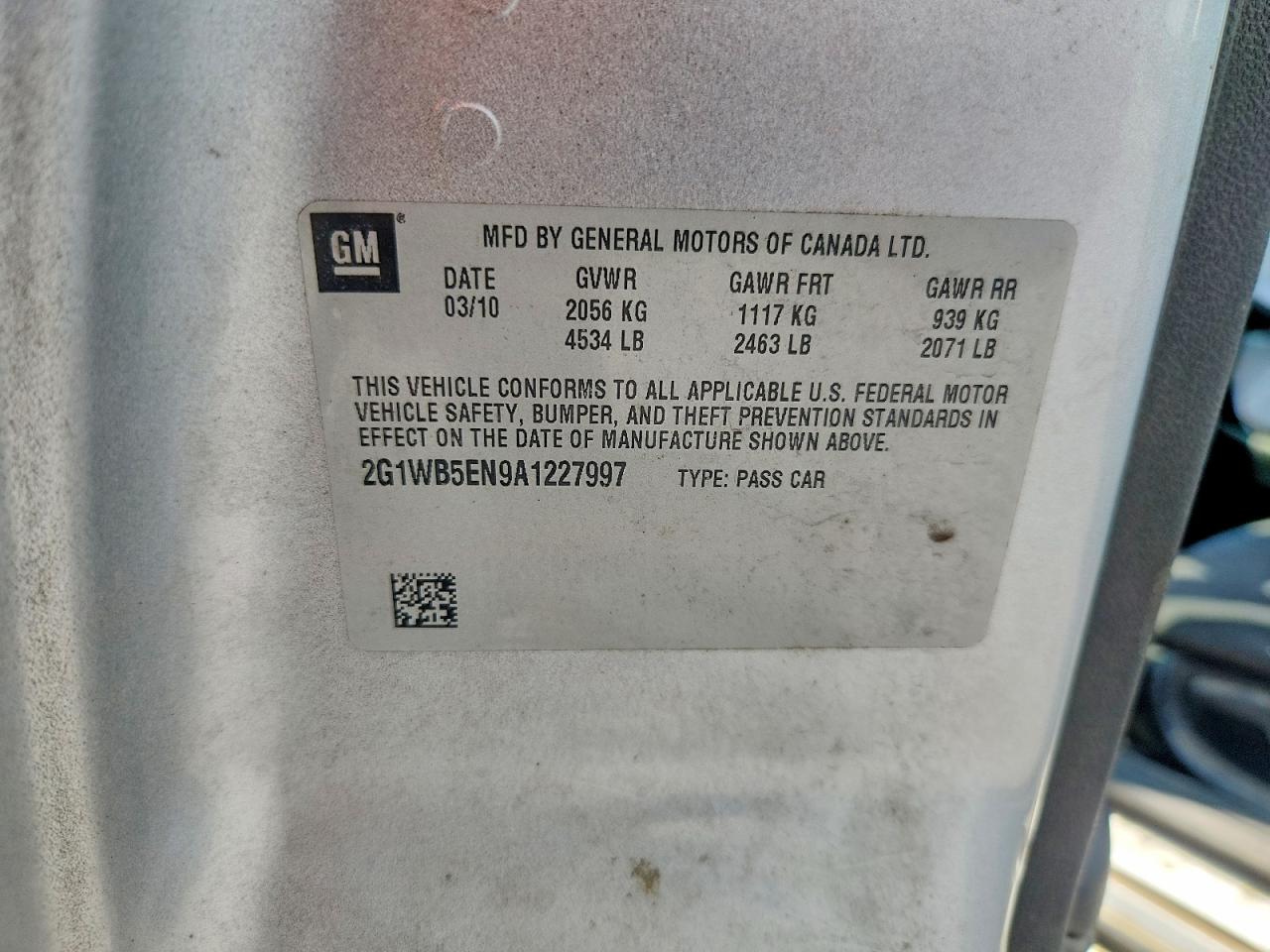 2010 Chevrolet Impala Lt Серебряный vin: 2G1WB5EN9A1227997