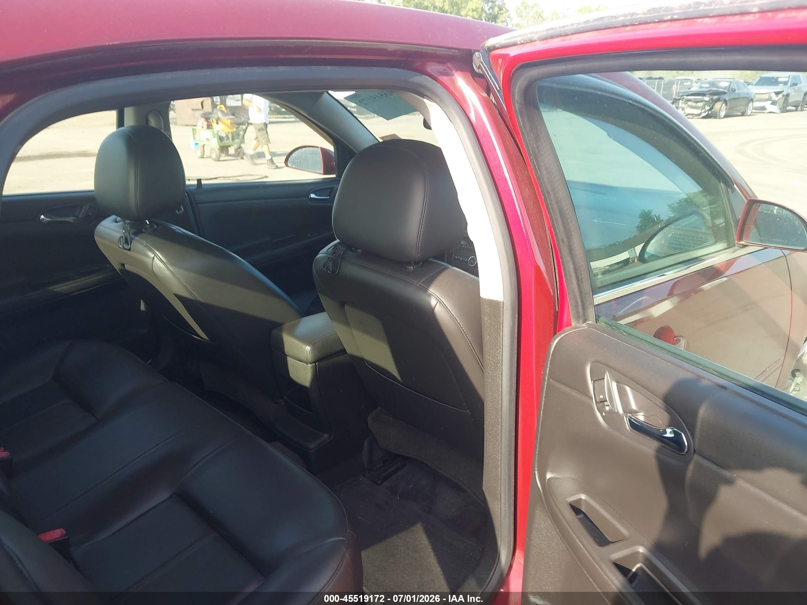 2010 Chevrolet Impala Lt Red vin: 2G1WB5EN9A1242757