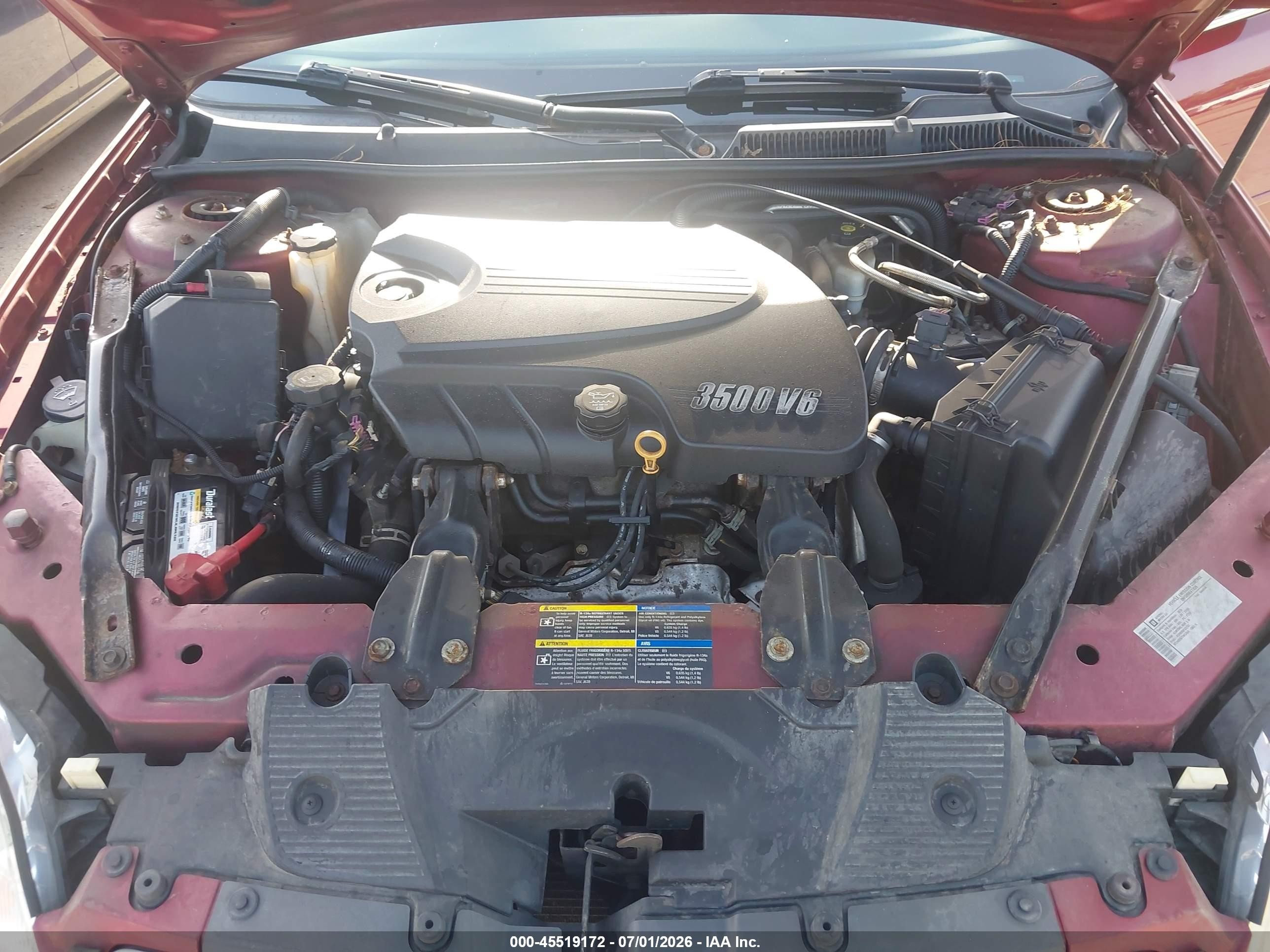 2010 Chevrolet Impala Lt Red vin: 2G1WB5EN9A1242757