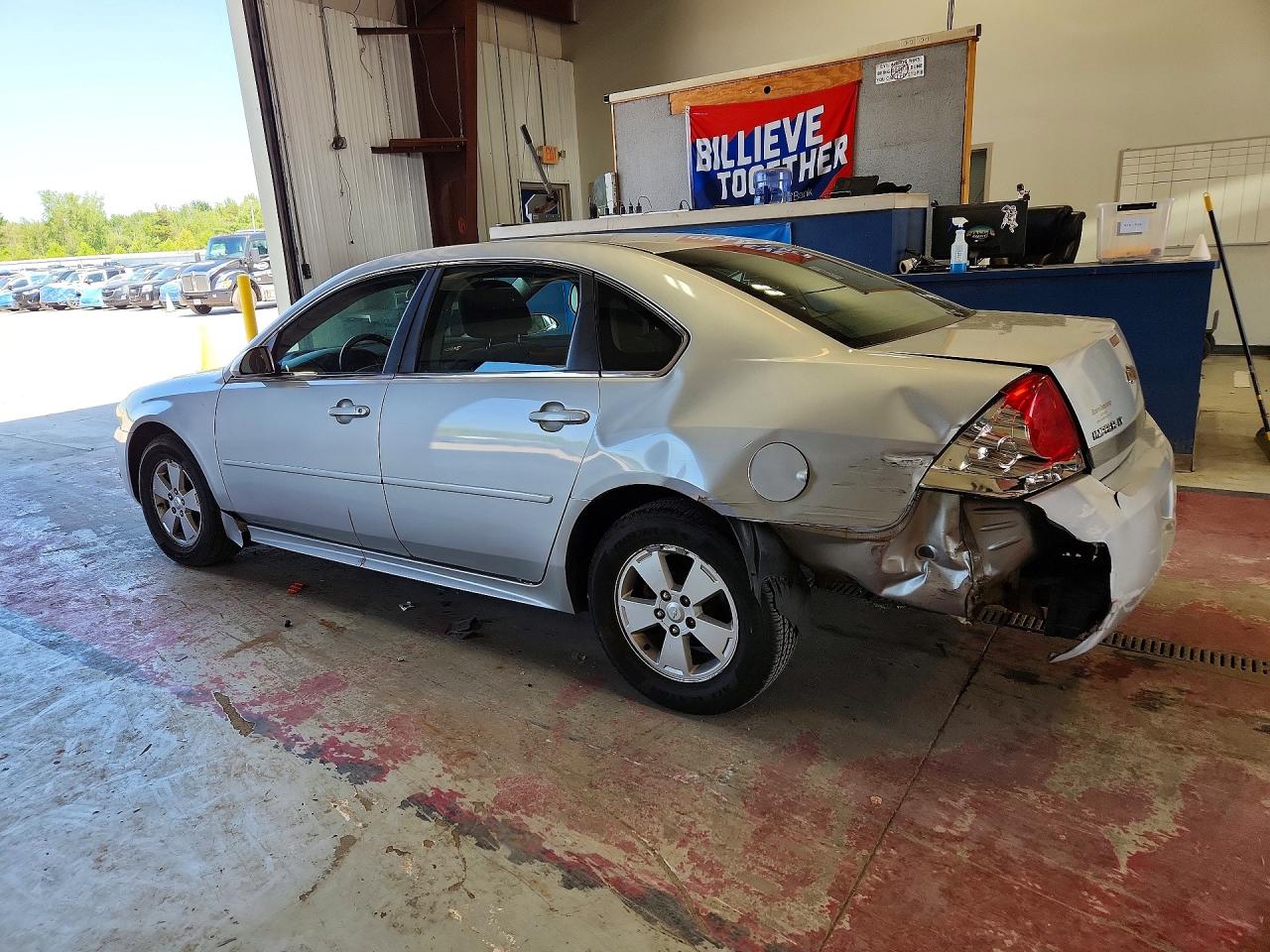 2010 Chevrolet Impala Lt Silver vin: 2G1WB5EN9A1246095