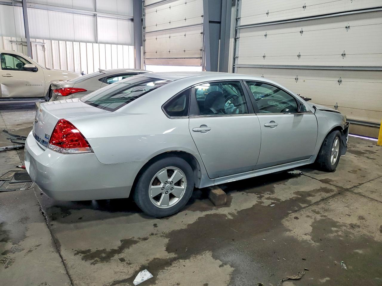 2010 Chevrolet Impala Lt White vin: 2G1WB5ENXA1170161