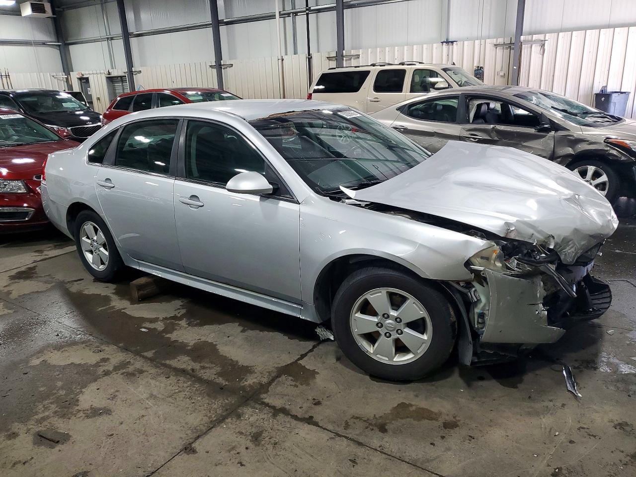 2010 Chevrolet Impala Lt White vin: 2G1WB5ENXA1170161