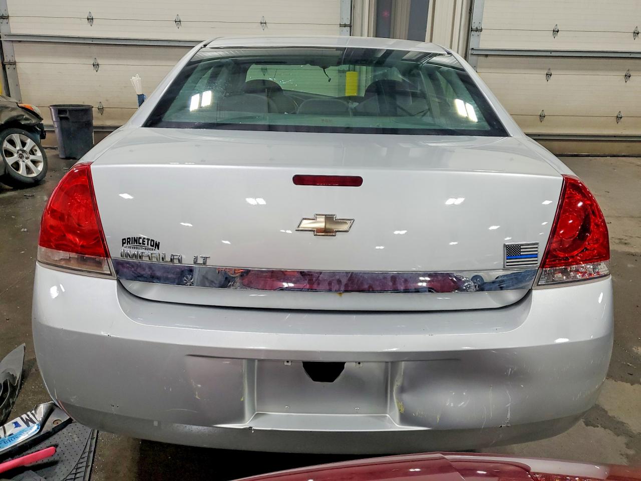 2010 Chevrolet Impala Lt White vin: 2G1WB5ENXA1170161