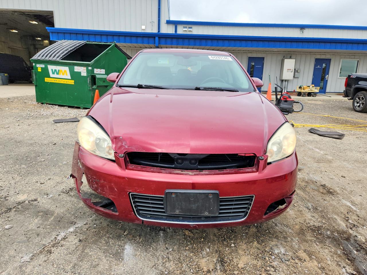 2009 Chevrolet Impala 2lt Красный vin: 2G1WC57M491322819