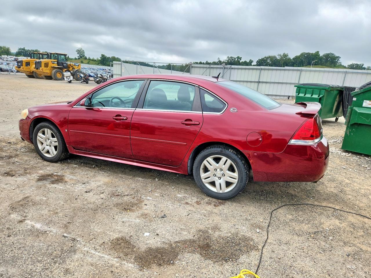 2009 Chevrolet Impala 2lt Красный vin: 2G1WC57M491322819
