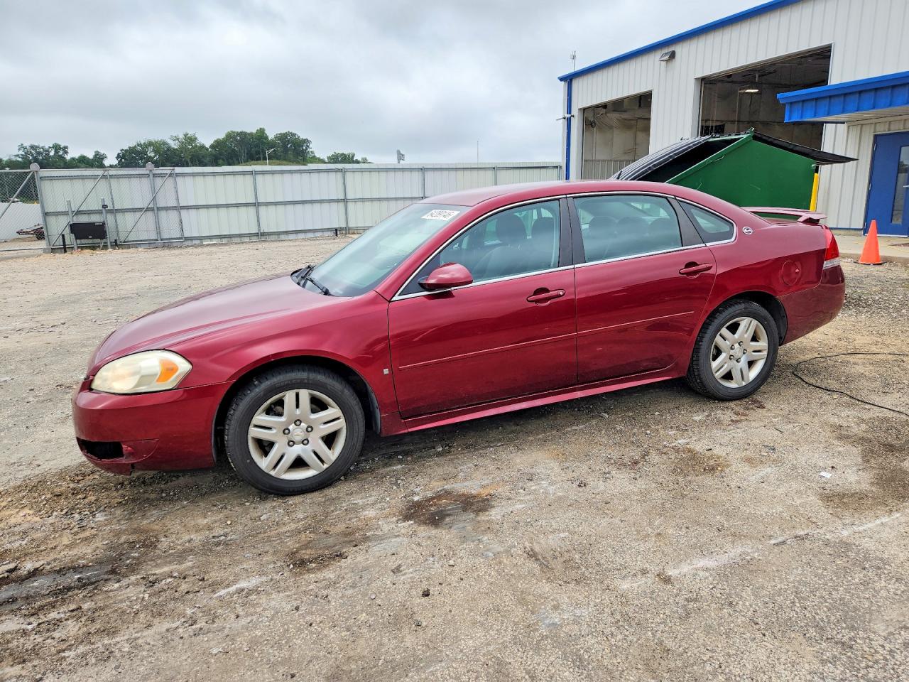 2009 Chevrolet Impala 2lt Красный vin: 2G1WC57M491322819