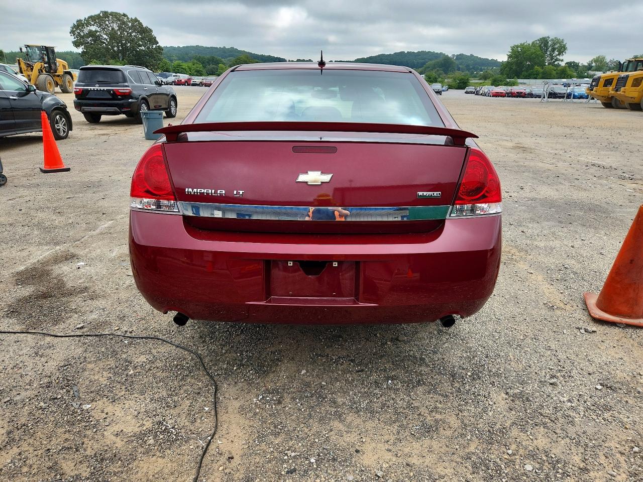 2009 Chevrolet Impala 2lt Красный vin: 2G1WC57M491322819