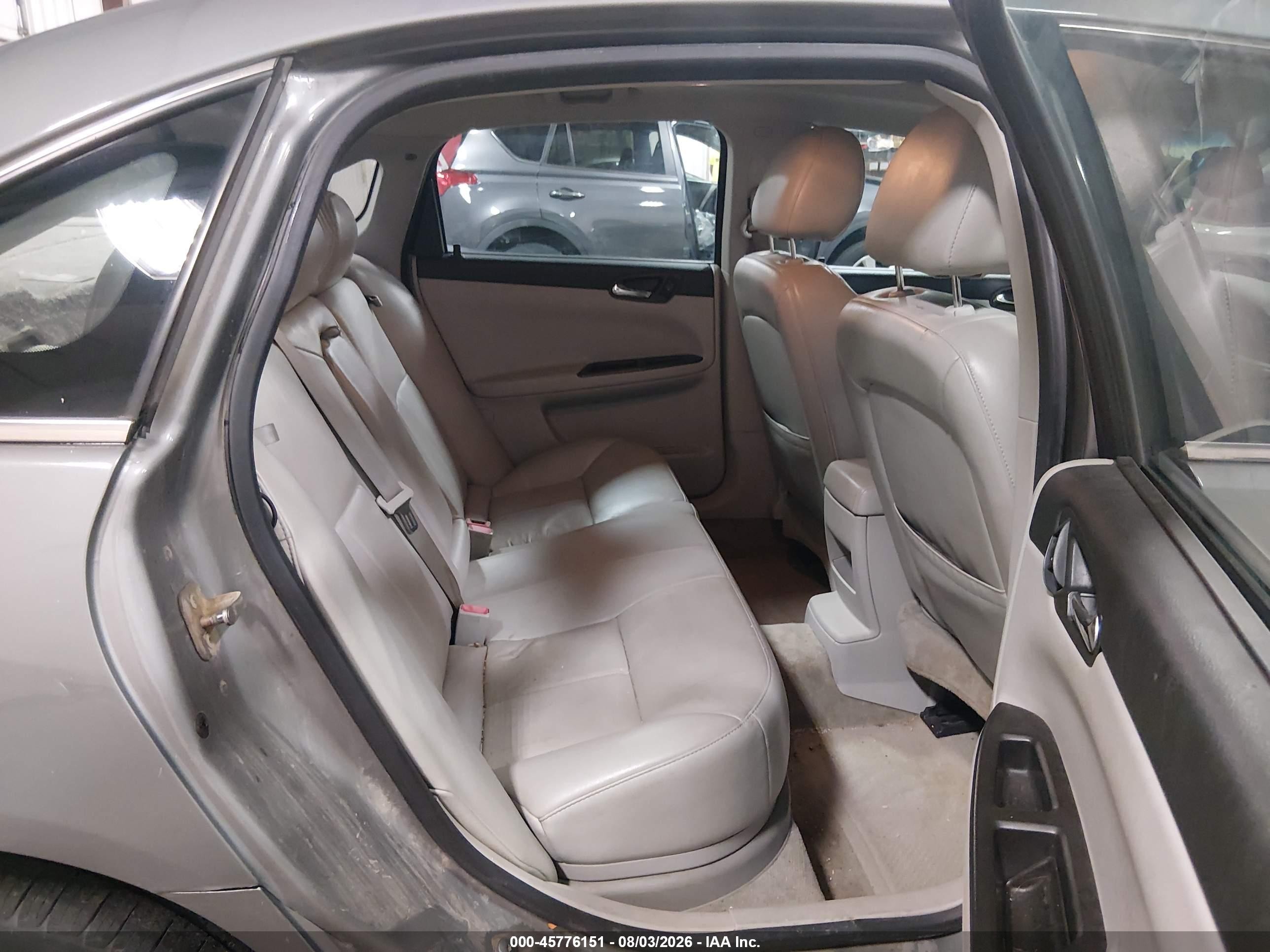 2009 Chevrolet Impala Lt Серый vin: 2G1WC57M991234705