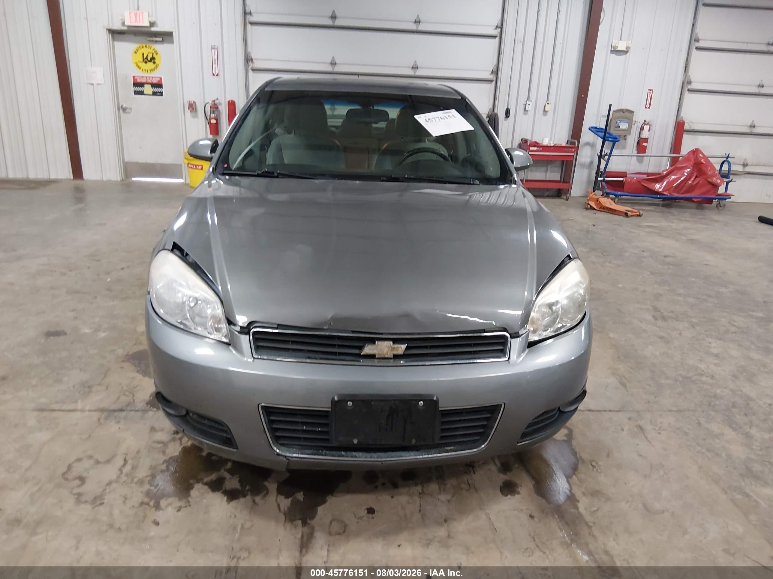 2009 Chevrolet Impala Lt Серый vin: 2G1WC57M991234705