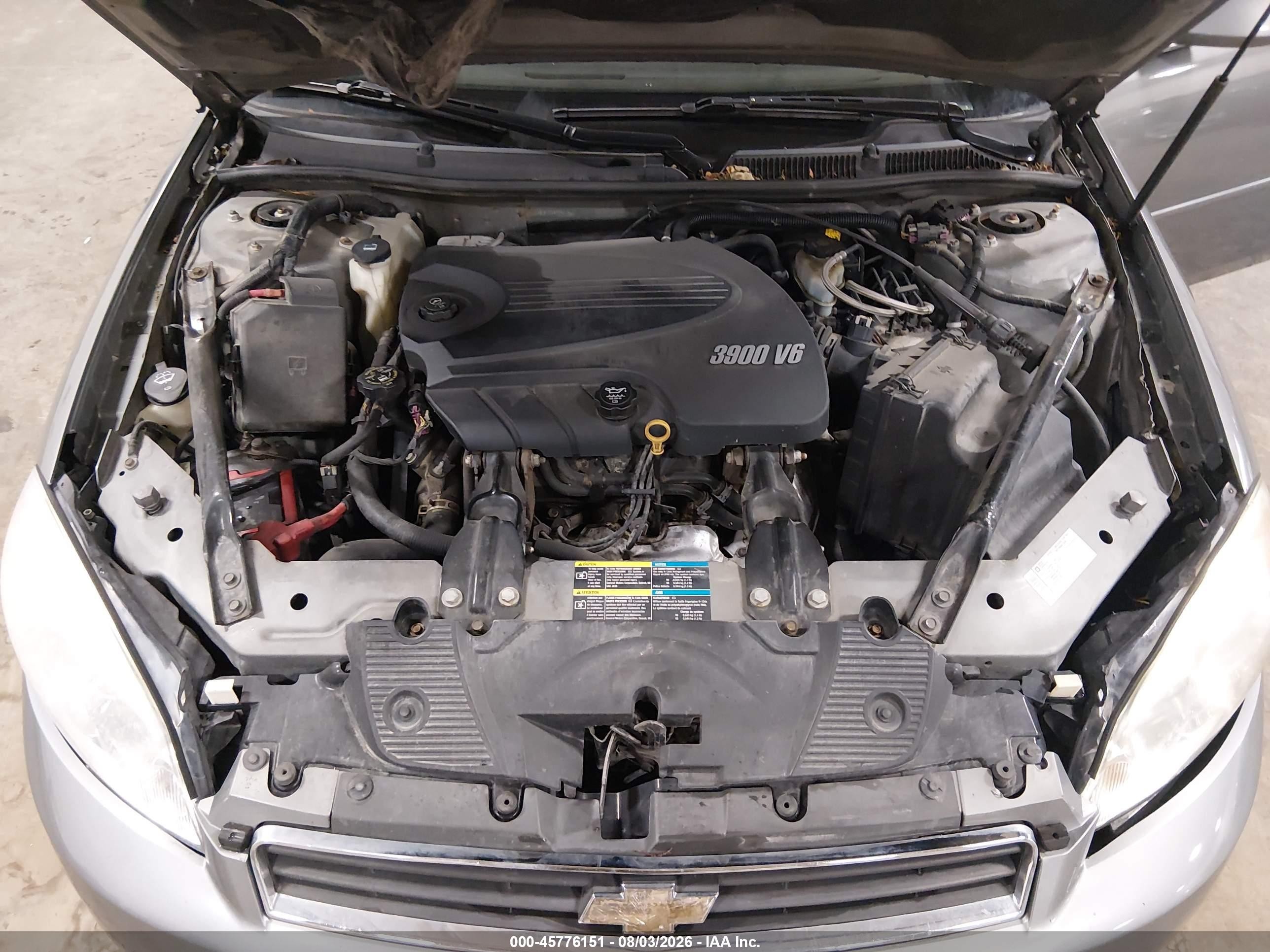 2009 Chevrolet Impala Lt Серый vin: 2G1WC57M991234705