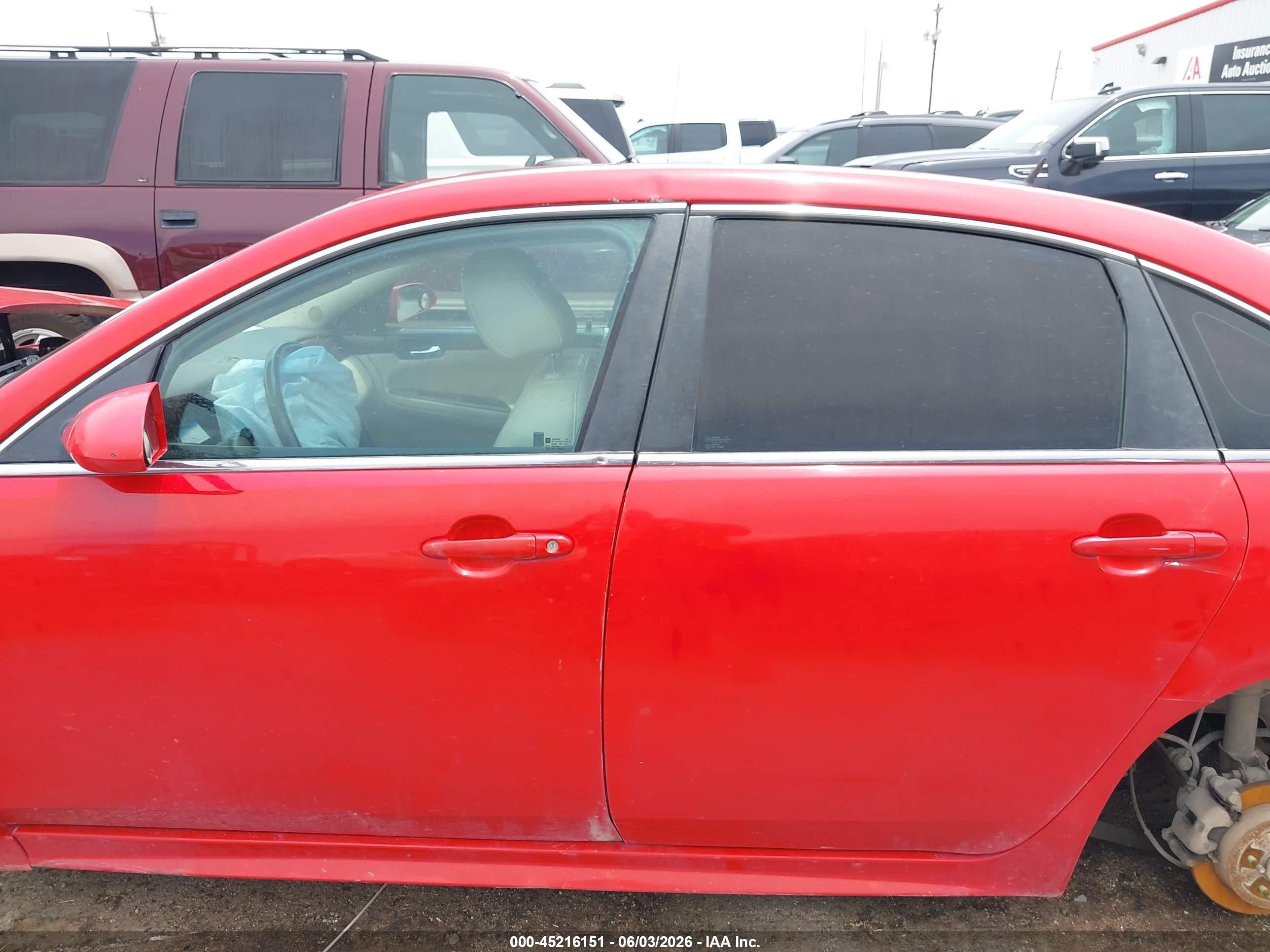 2009 Chevrolet Impala Lt Red vin: 2G1WC57MX91145726