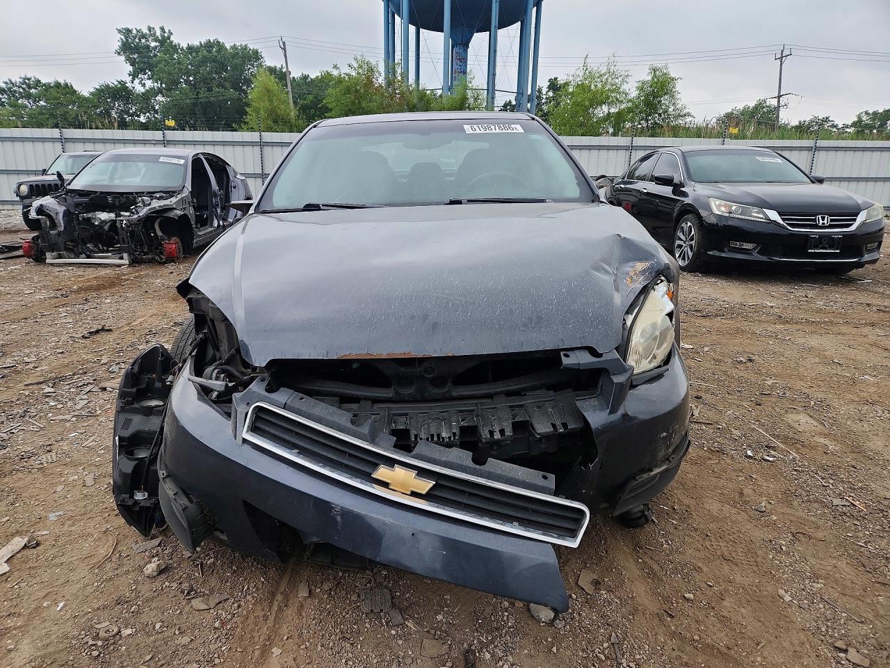 2009 Chevrolet Impala 2lt Серый vin: 2G1WC57MX91189547