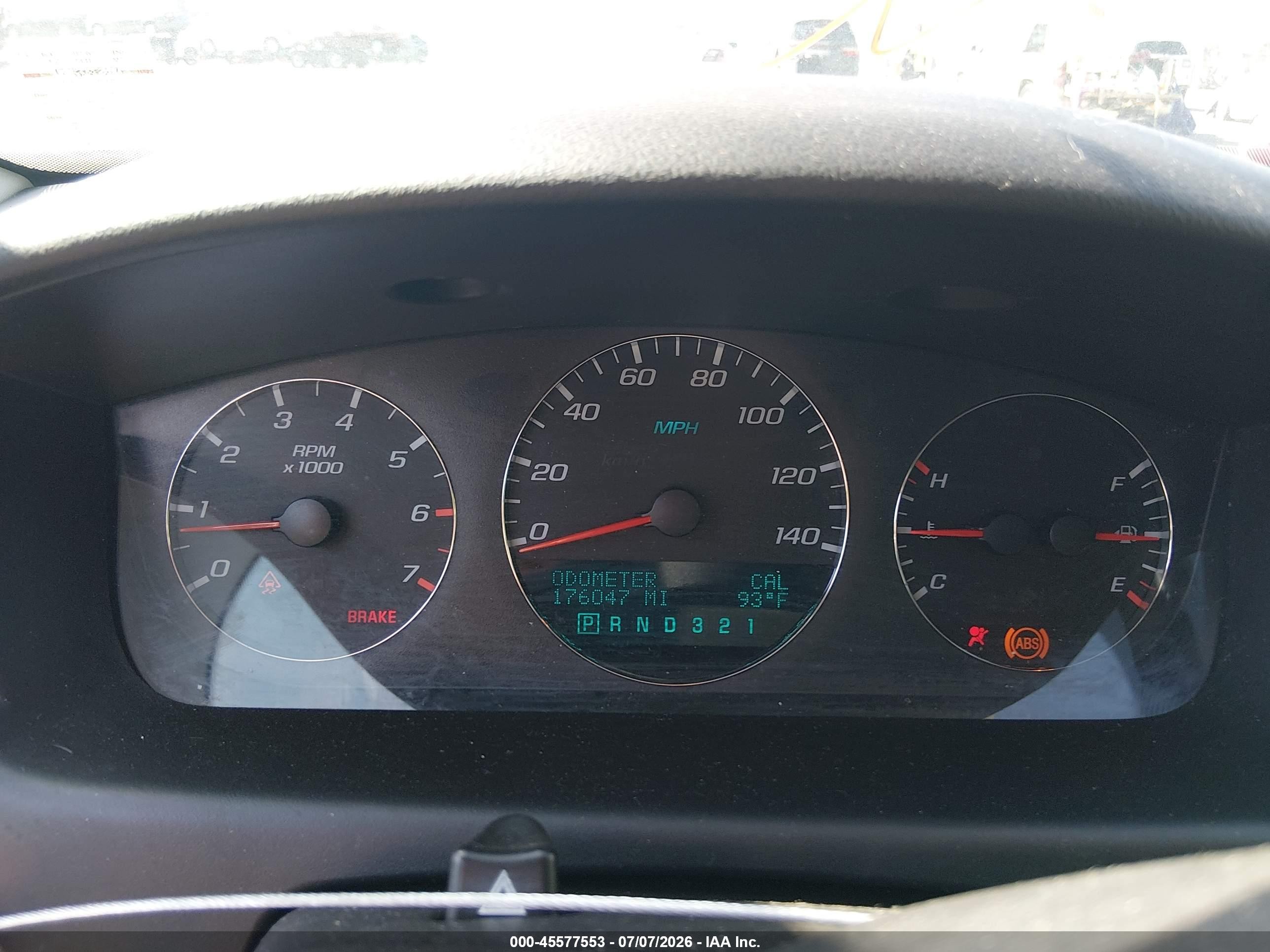 2006 Chevrolet Impala Lt White vin: 2G1WC581069128712