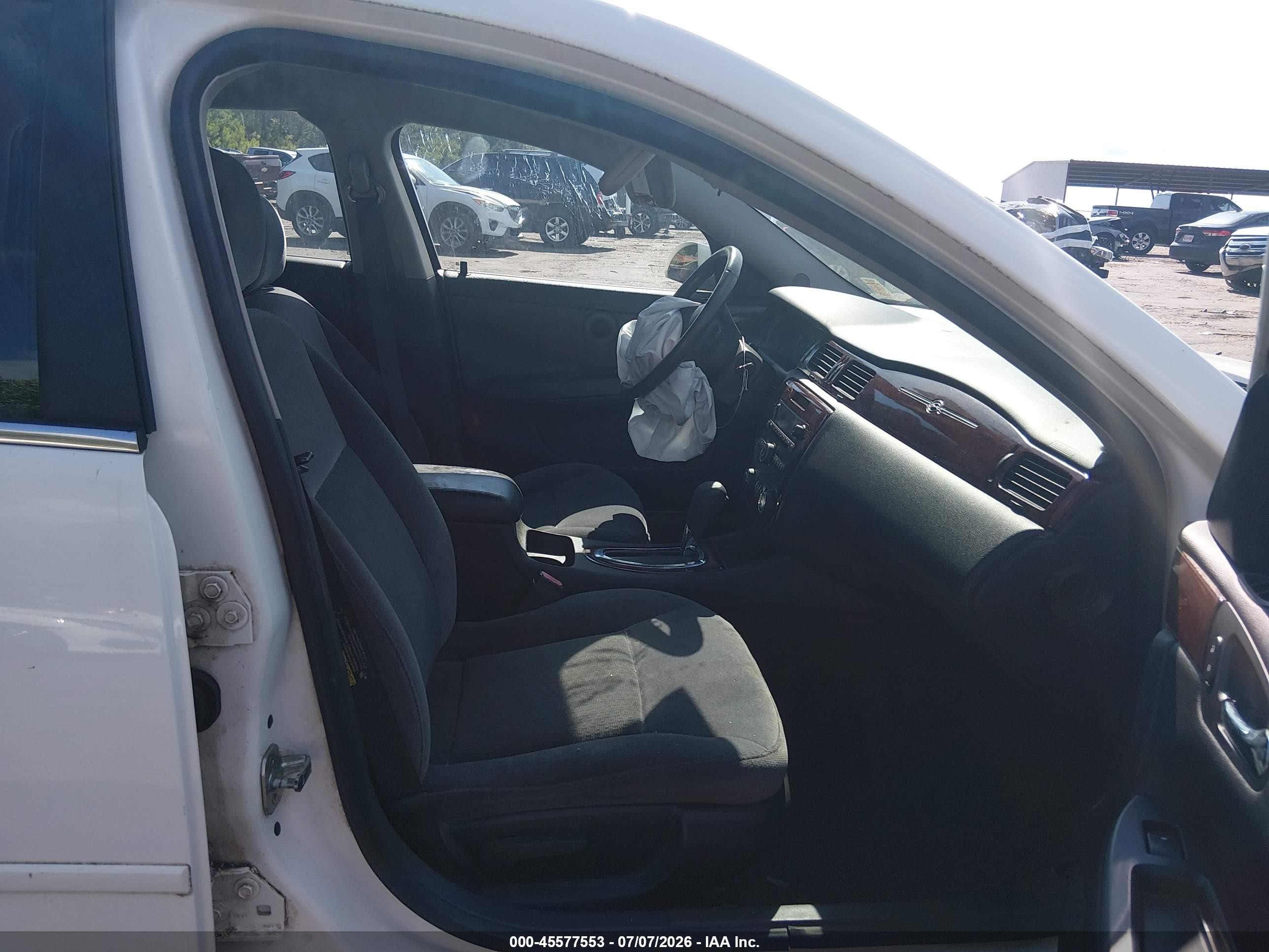 2006 Chevrolet Impala Lt White vin: 2G1WC581069128712