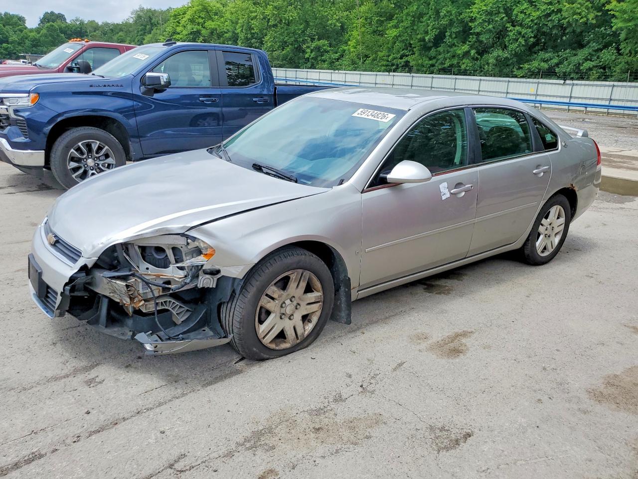 2006 Chevrolet Impala Lt Silver vin: 2G1WC581269248947