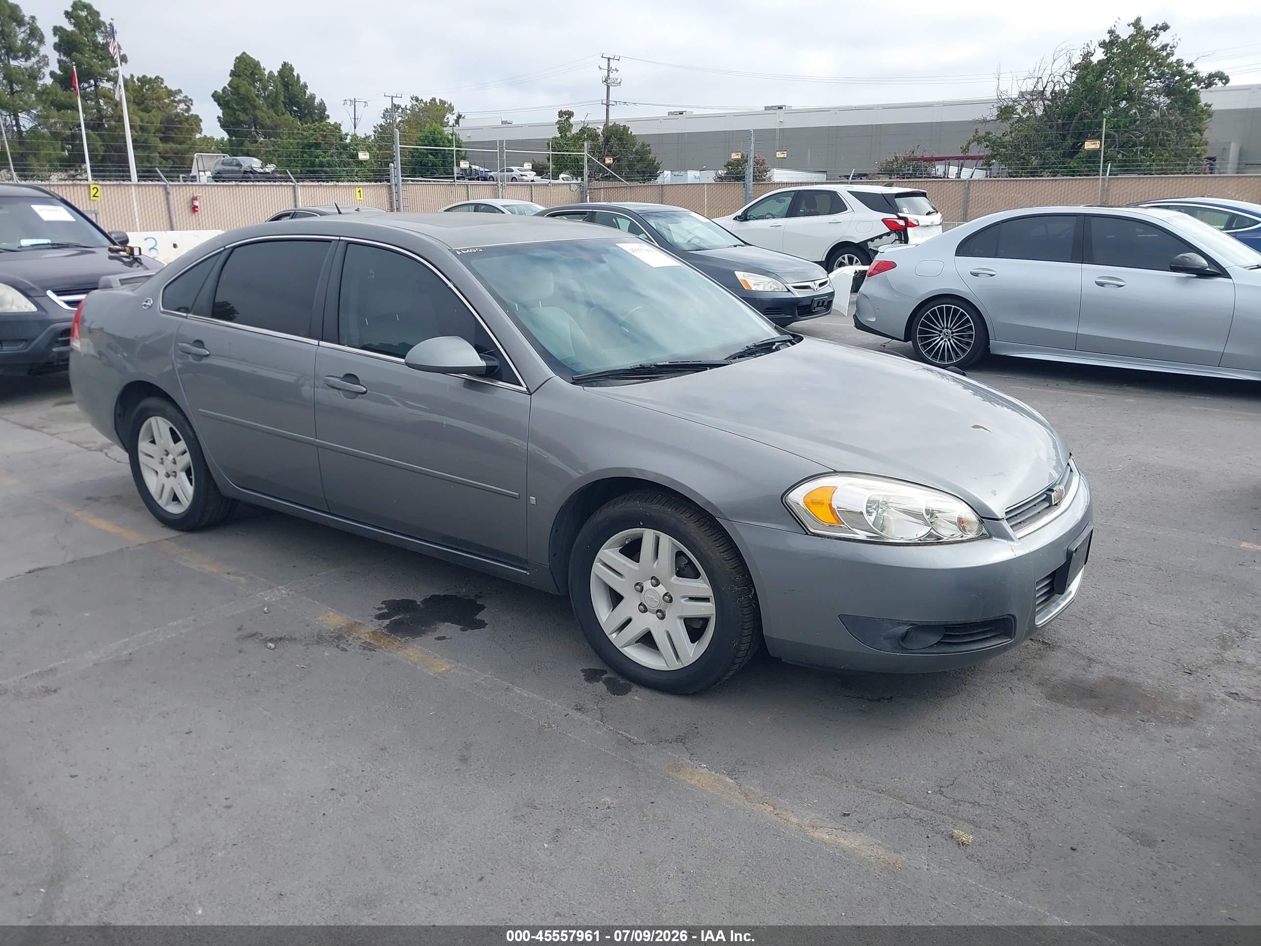 2006 Chevrolet Impala Lt Gray vin: 2G1WC581269436870